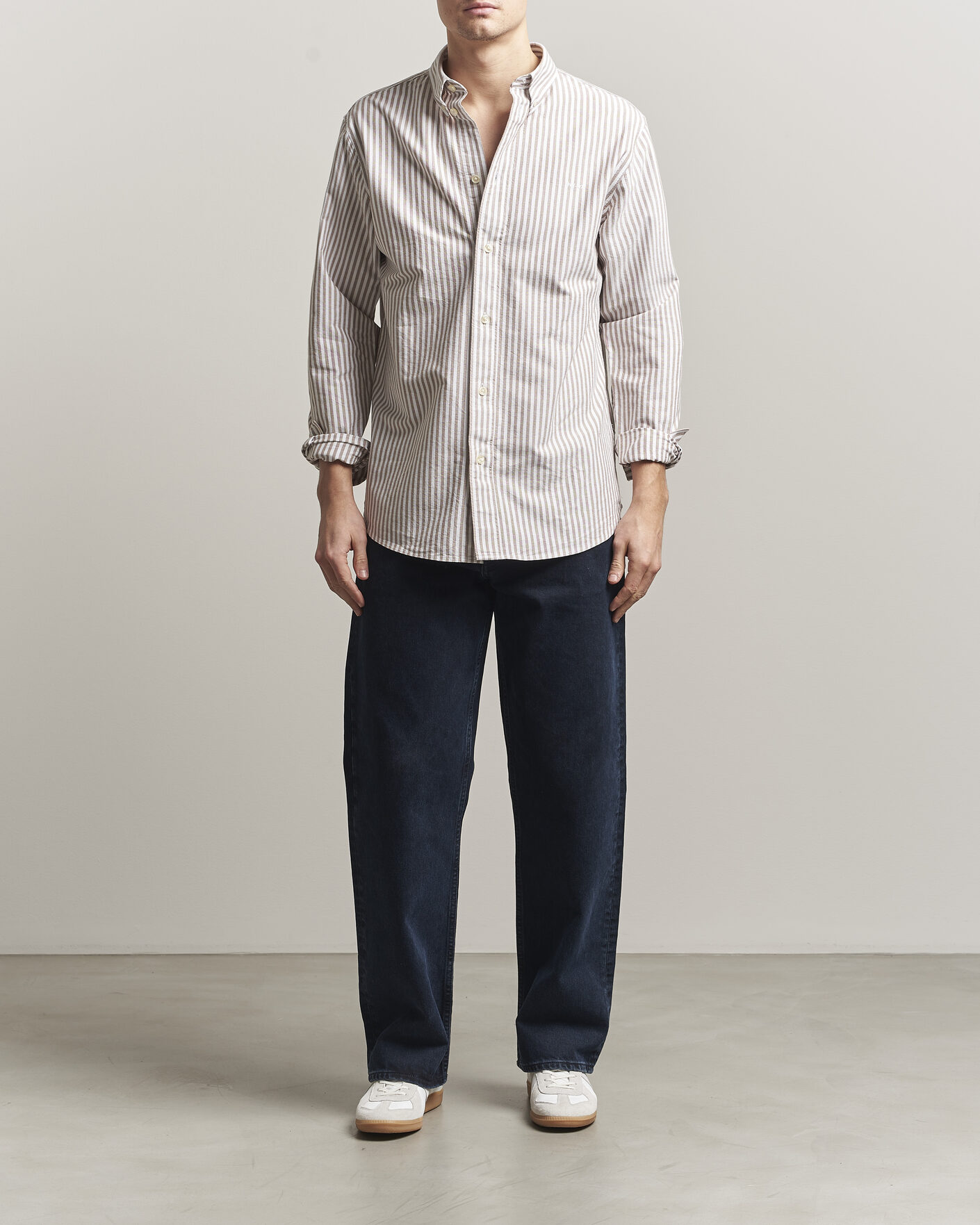 Herren | Hemden | NN07 | Colby Oxford Shirt Terracotta/White