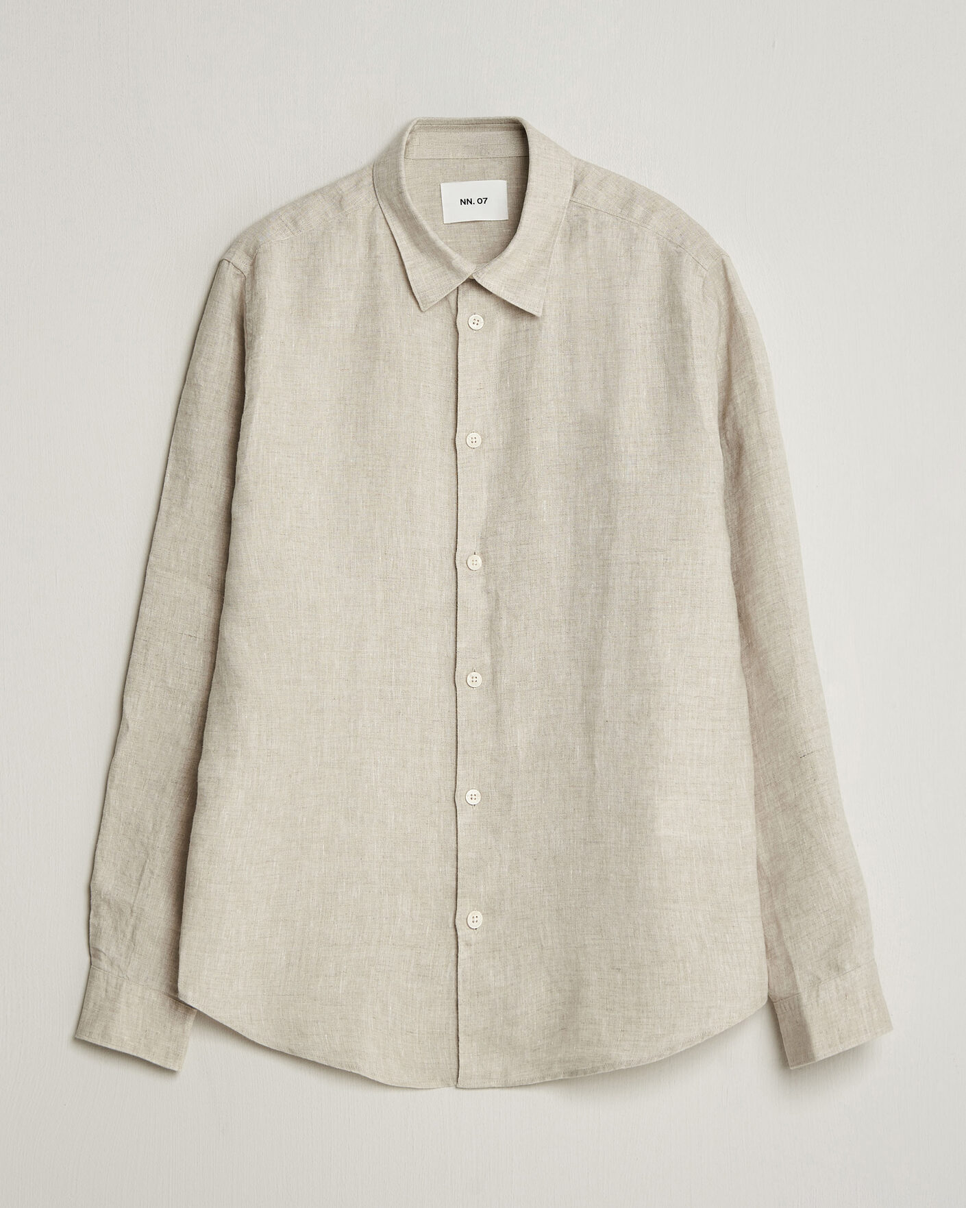 Herren | Hemden | NN07 | Enzo Linen Shirt Oat