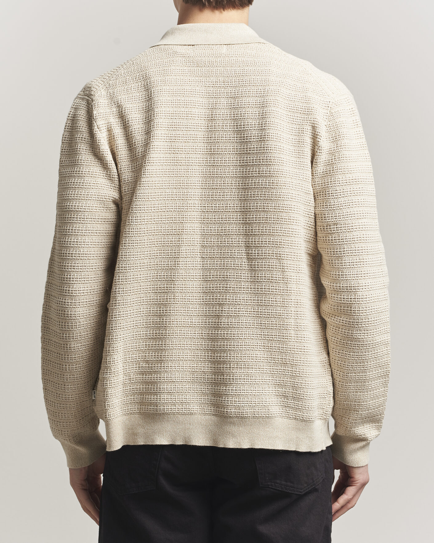 Herren | Pullover | NN07 | Gustav Knitted Full Zip Ivory