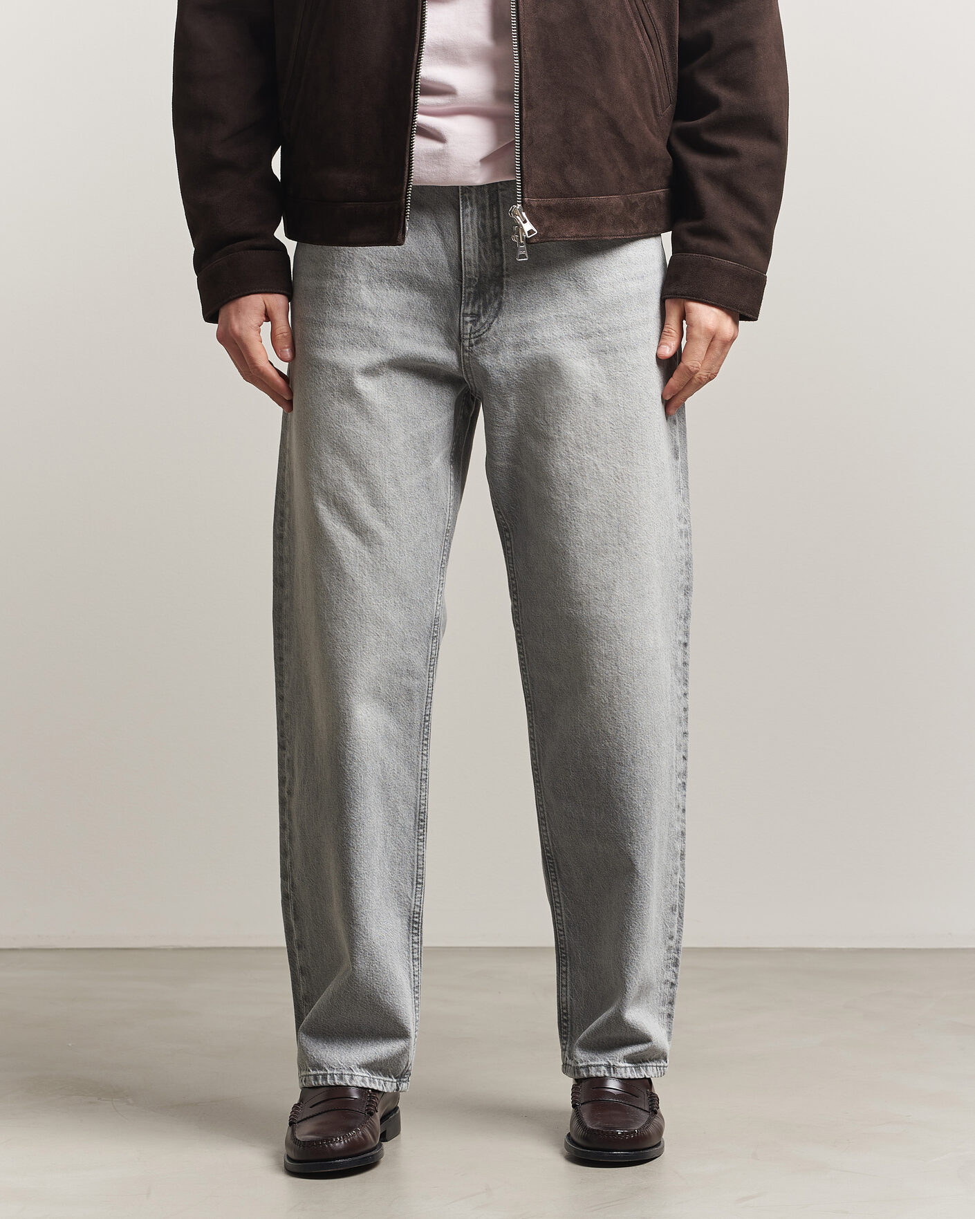 Herren | Jeans | NN07 | Otis Loose Fit Jeans Medium Grey