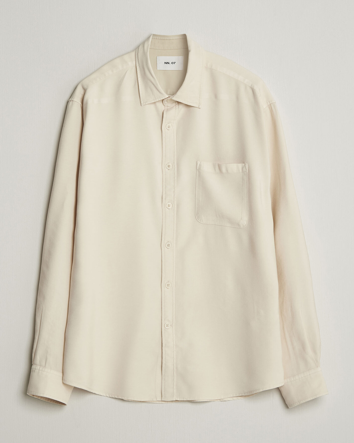 Herren | Hemden | NN07 | Deon Tencel Shirt Ivory