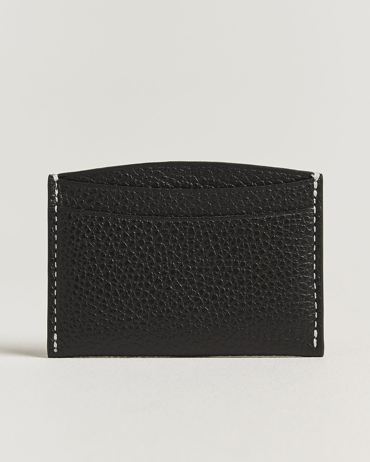 Herren | Geldbörsen | NN07 | Grained Leather Card Holder Black