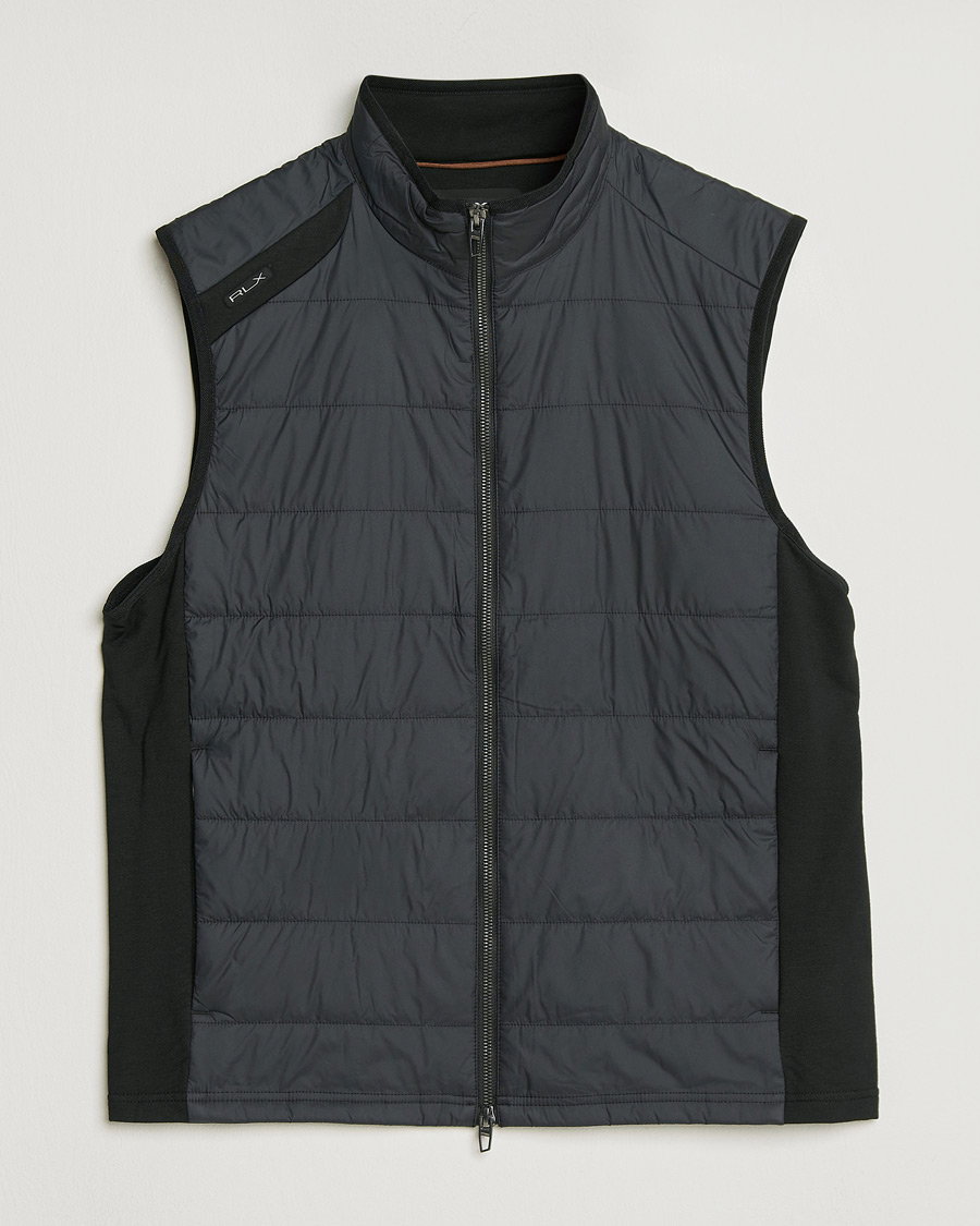 Herren | Westen | RLX Ralph Lauren | Performance Wool Vest Polo Black