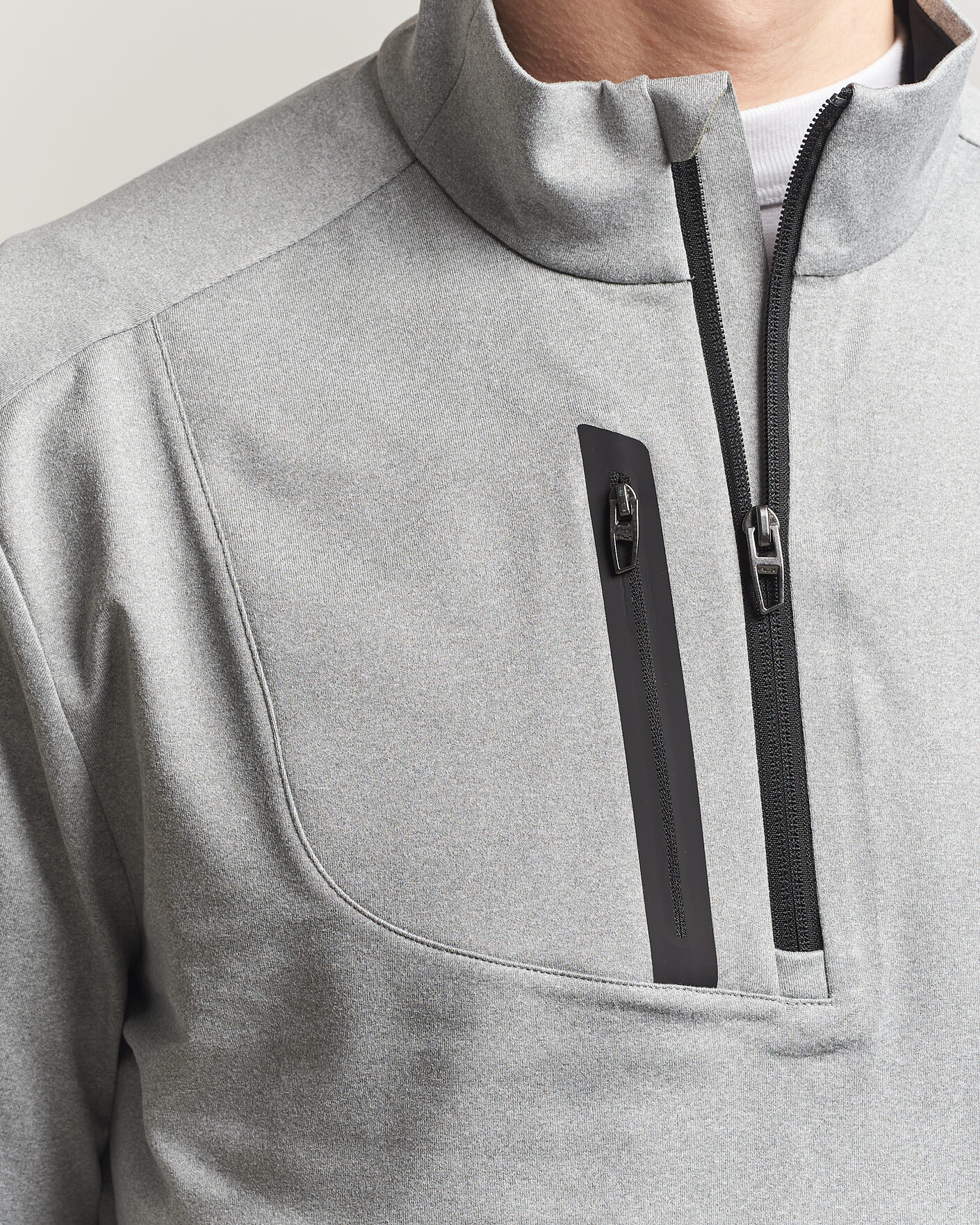 Herren | Golfbekleidung | RLX Ralph Lauren | Luxury Jersey Half Zip Andover Heather
