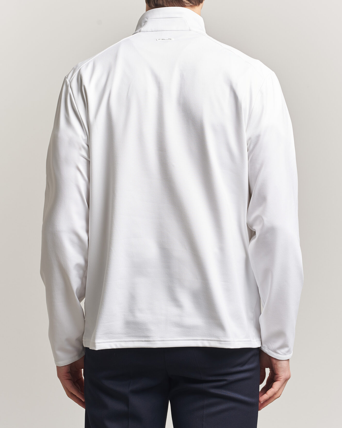 Herren | Golfbekleidung | RLX Ralph Lauren | Luxury Jersey Half Zip Ceramic White