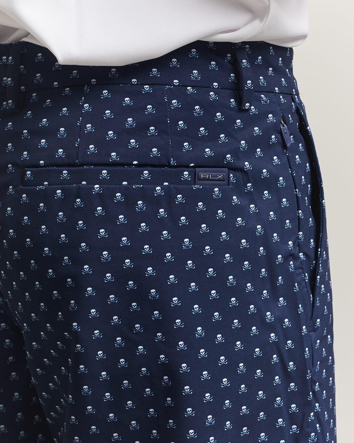 Herren | Shorts | RLX Ralph Lauren | Flat Front Printed Golf Shorts Skull and Cubs