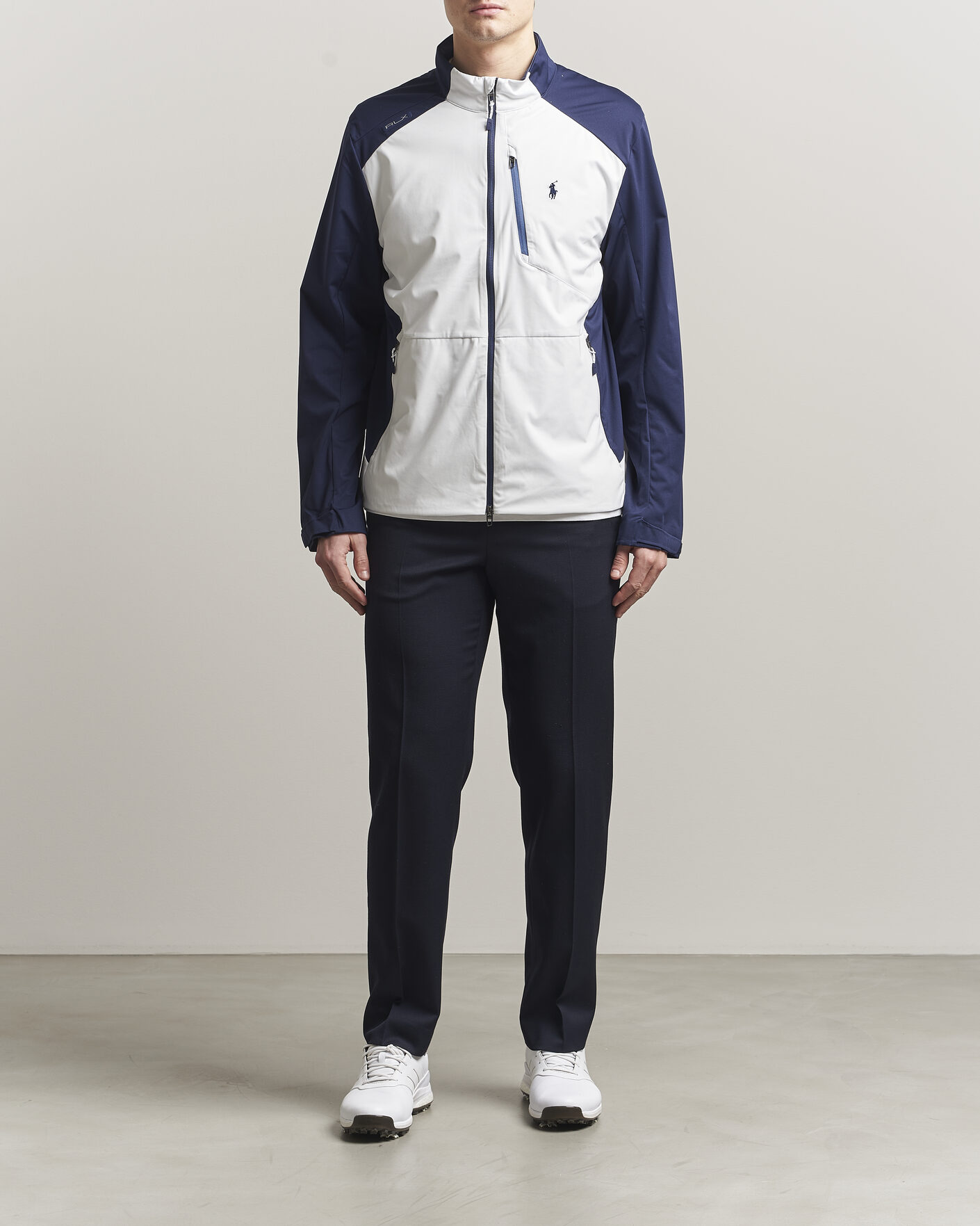 【本日迄最終値下】LAUREN RALPH LAUREN】SV925 ロケット RLX Ralph Lauren Lightweight Jacket Ceramic White/Refined Navy bei