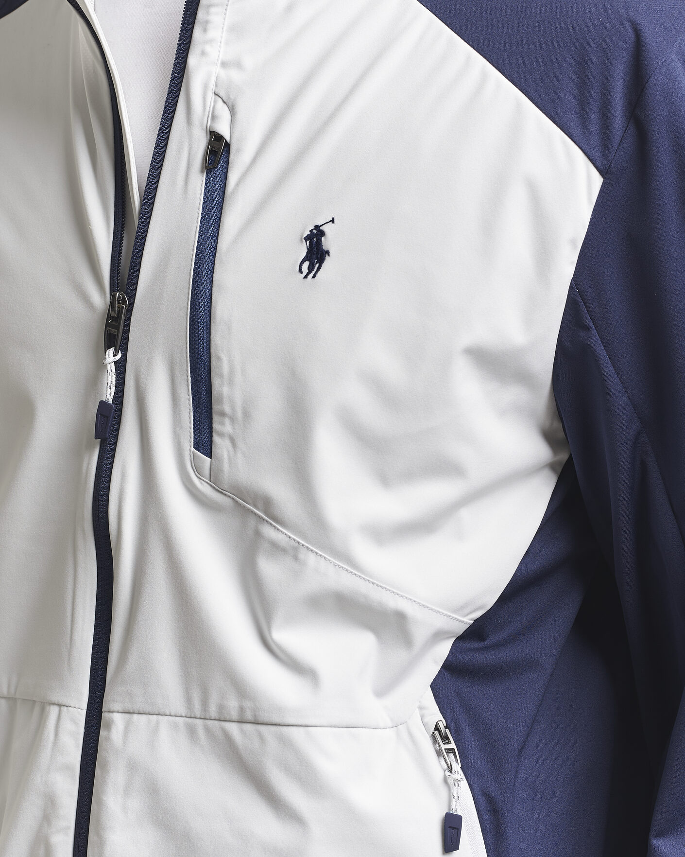 RLX Ralph Lauren Lightweight Jacket Ceramic White/Refined Navy bei