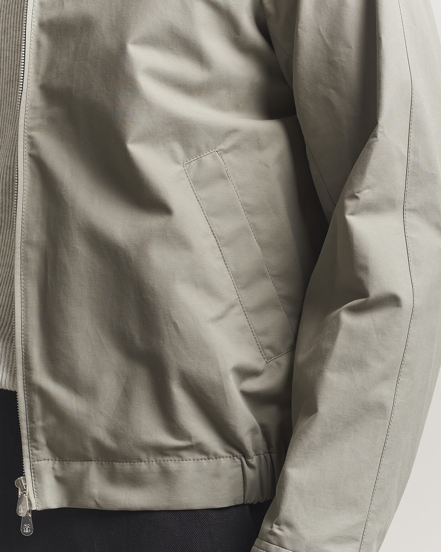 Herren | Jacken | Brunello Cucinelli | Raglan Harrington Jacket Olive