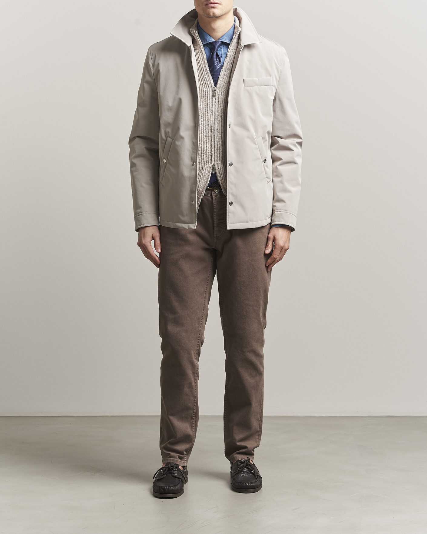 Herren | Jacken | Brunello Cucinelli | Nylon Padded Jacket Beige