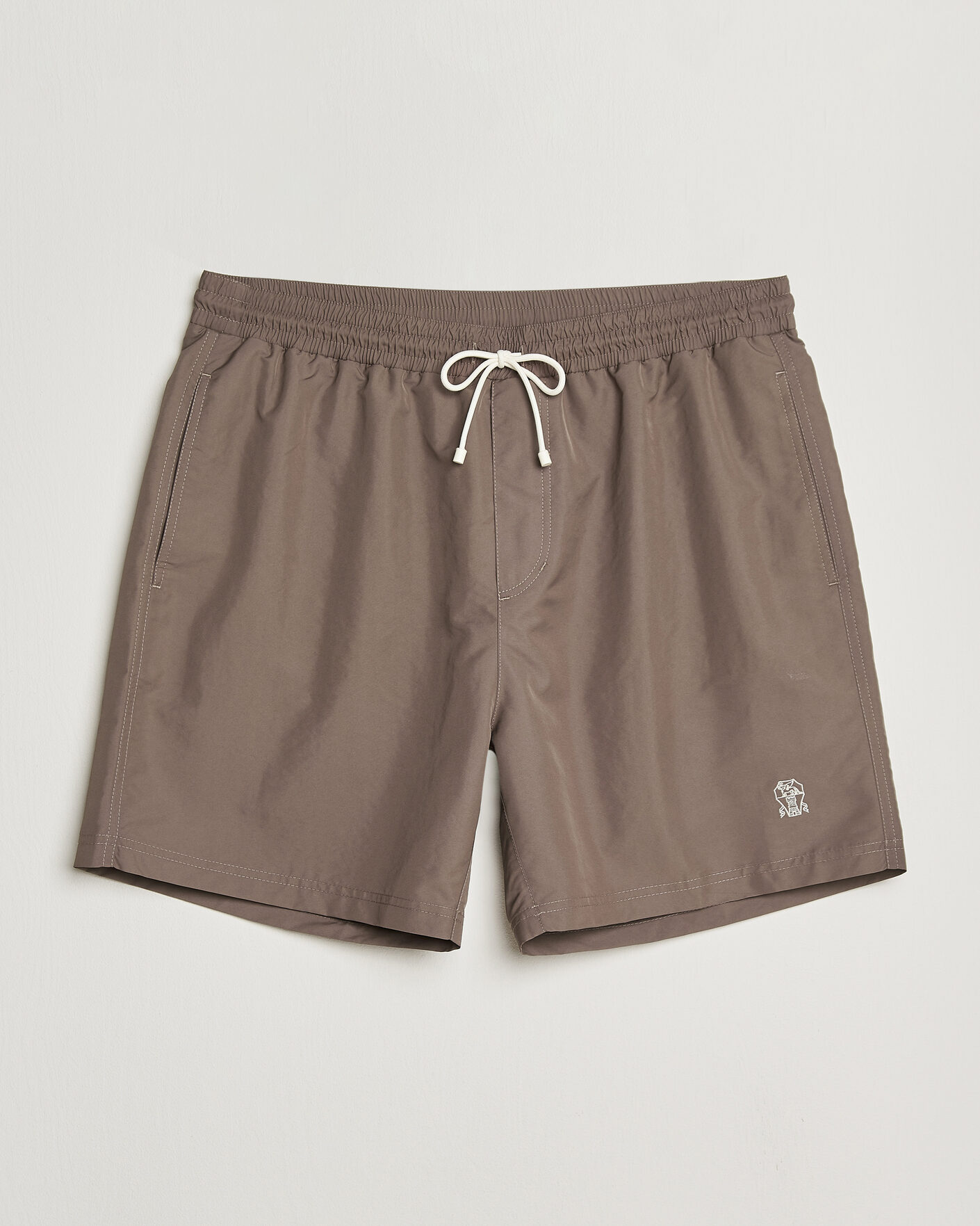 Herren | Badehosen | Brunello Cucinelli | Nylon Swim Trunks Brown