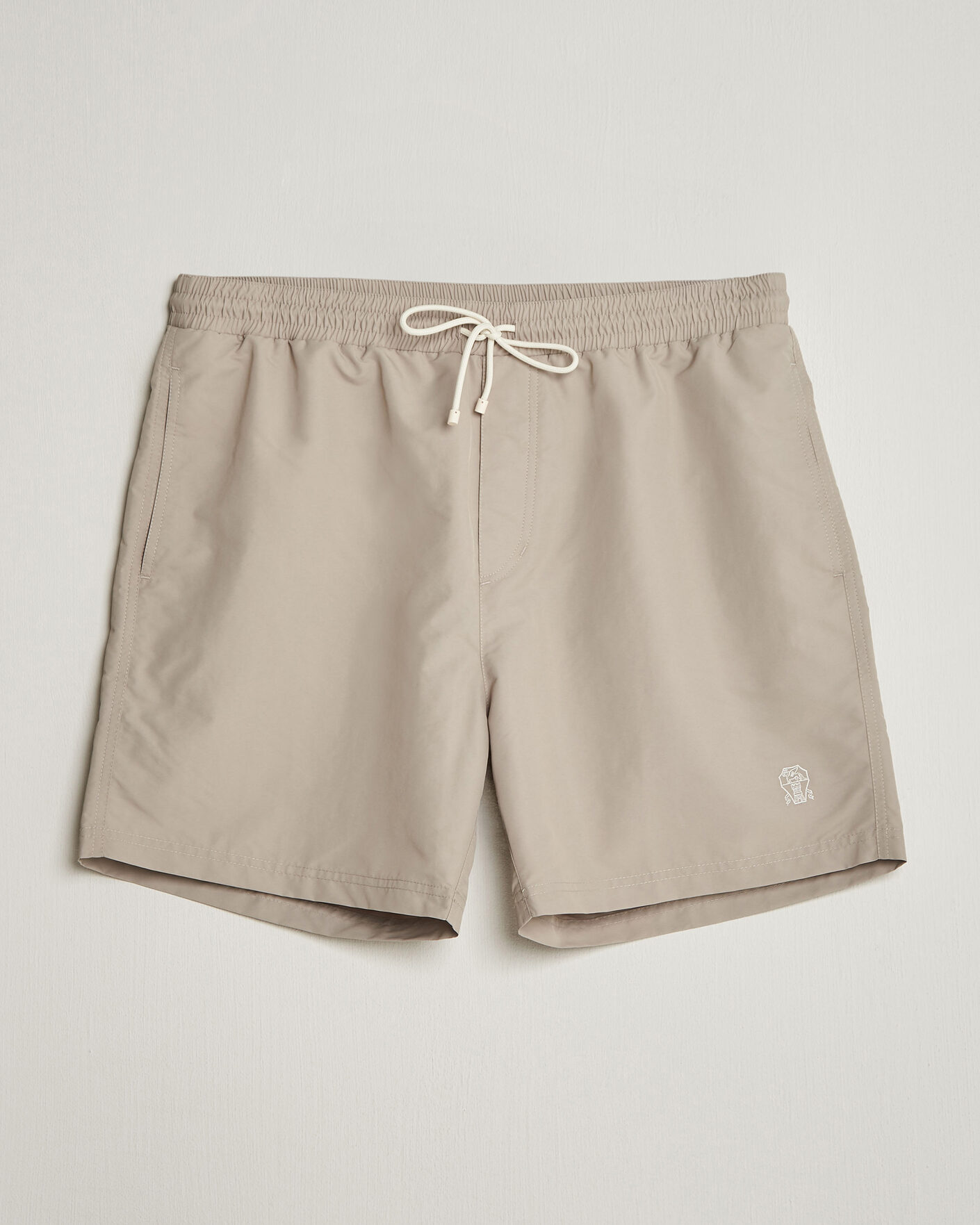 Herren | Badehosen | Brunello Cucinelli | Nylon Swim Trunks Beige