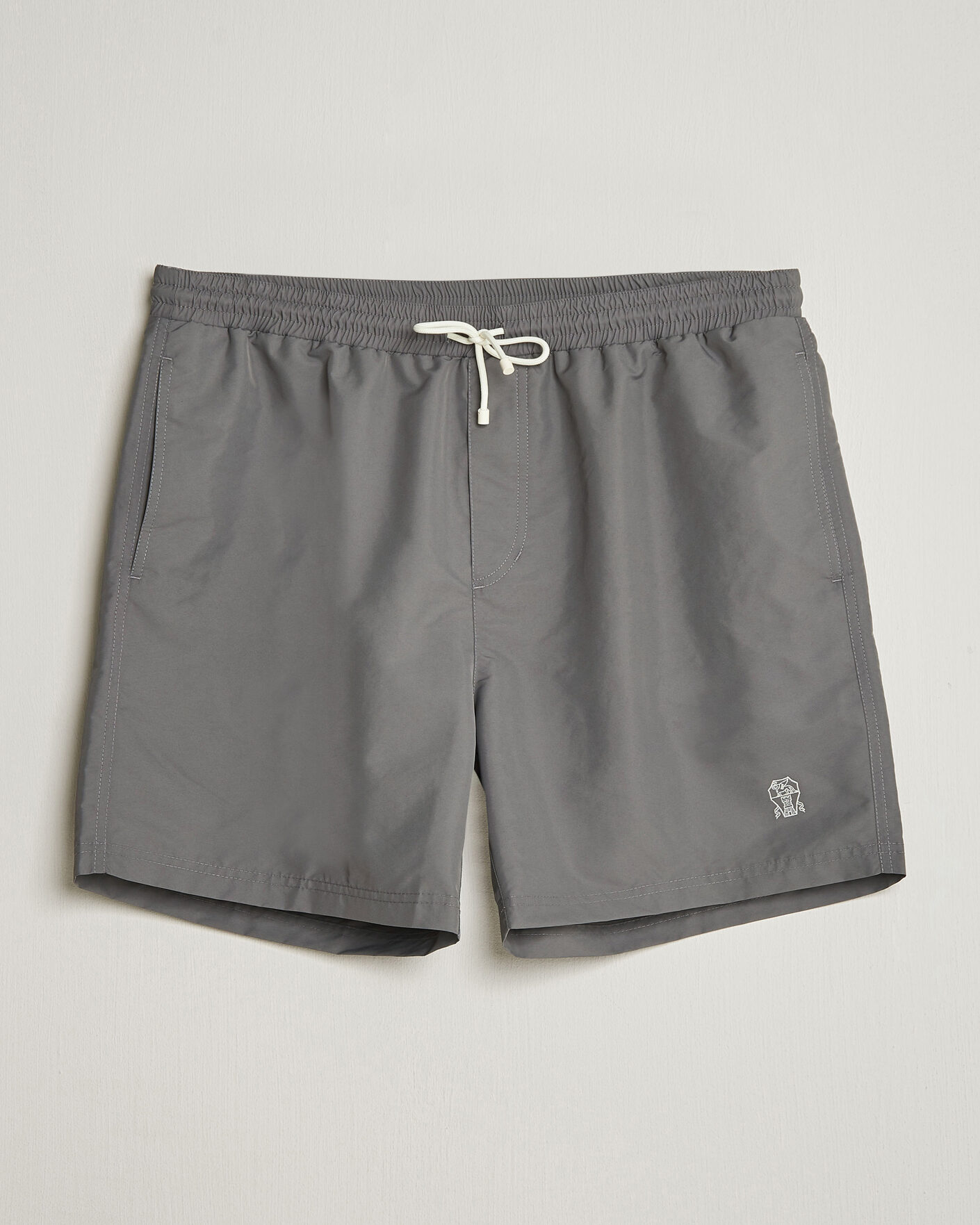 Herren | Badehosen | Brunello Cucinelli | Nylon Swim Trunks Grey