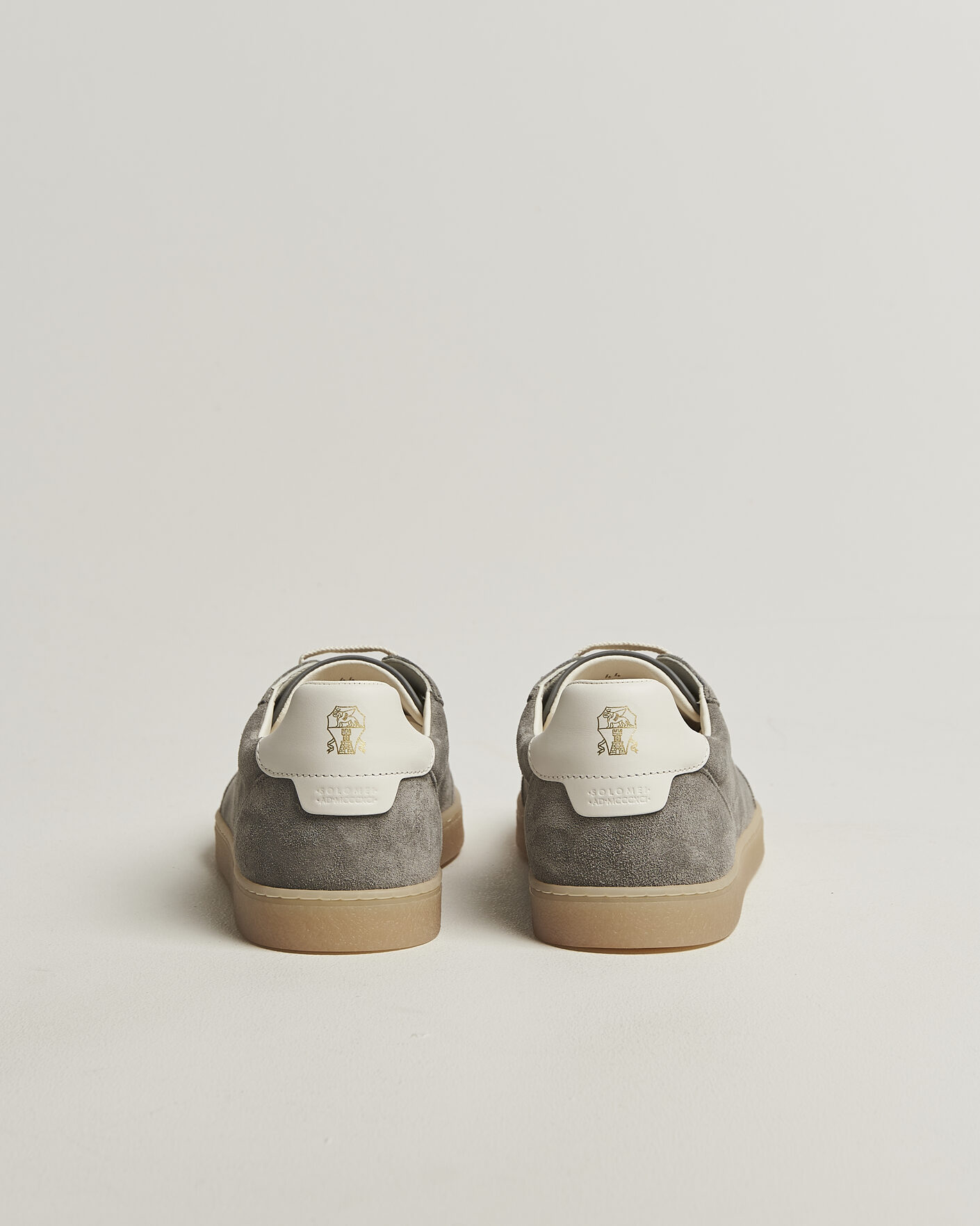 Brunello Cucinelli Low Top Sneakers Grey Suede bei Care of Carl