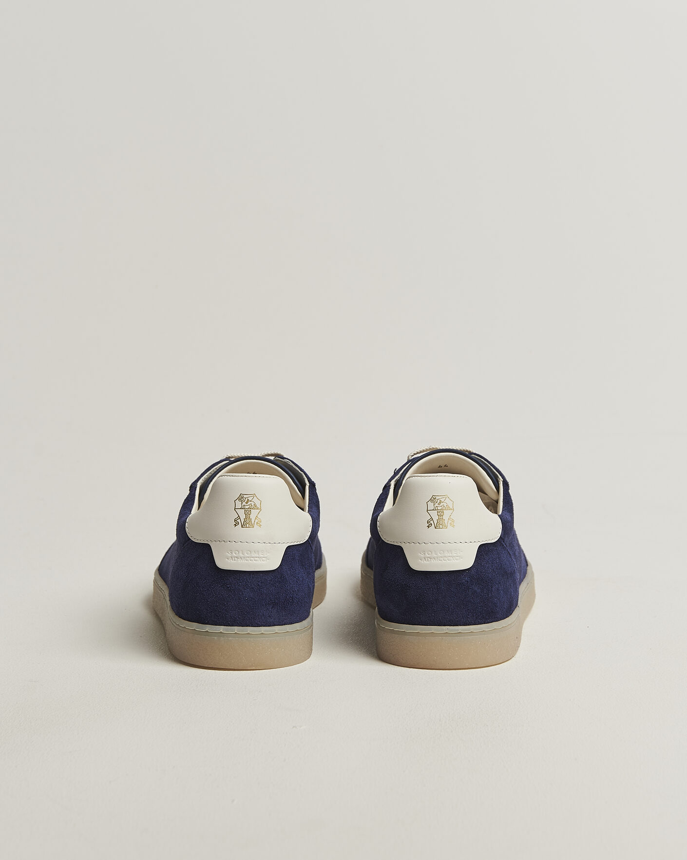 Herren | Sneaker | Brunello Cucinelli | Low Top Sneakers Navy Suede