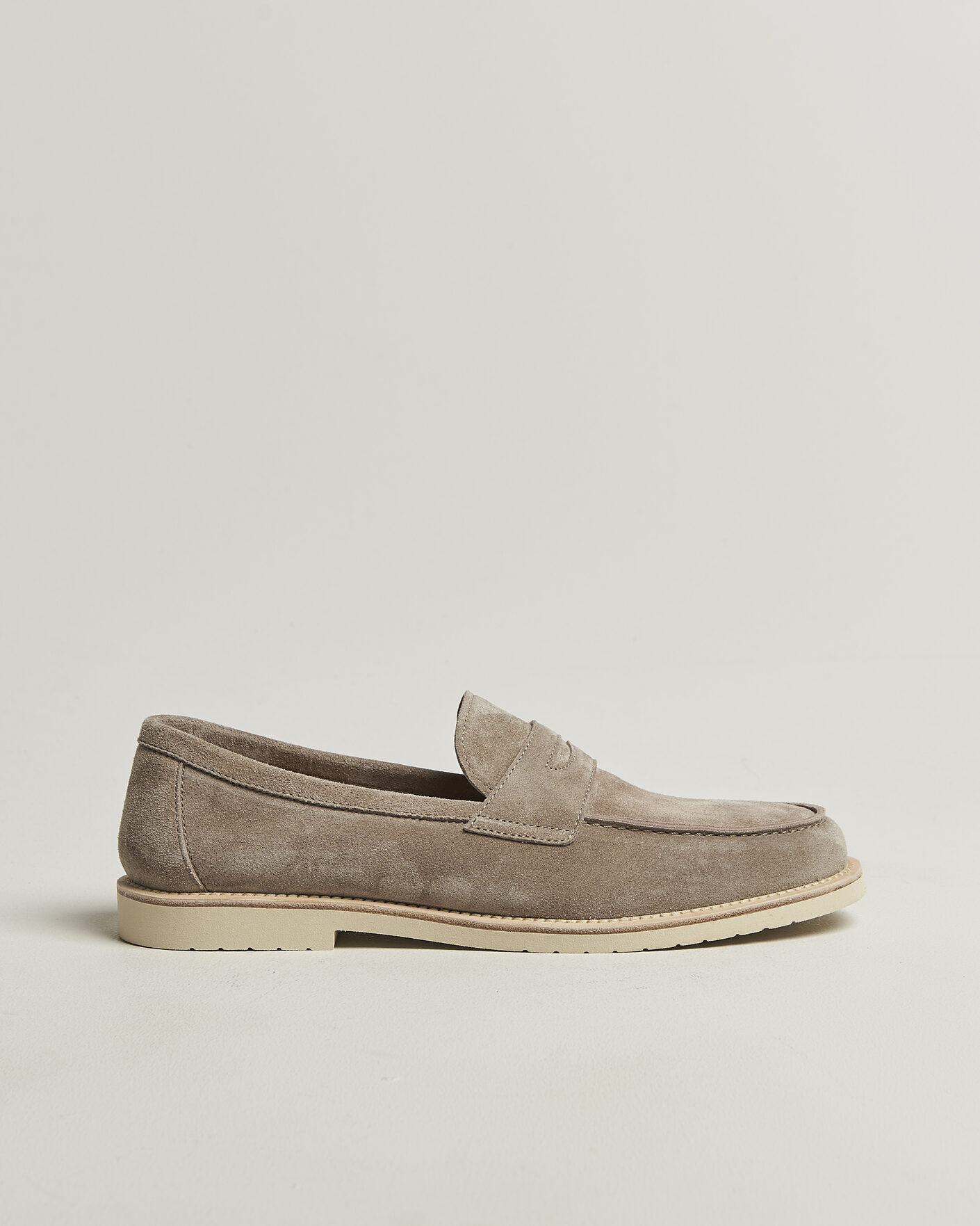 Herren | Loafer | Brunello Cucinelli | Light Penny Loafers Beige Suede