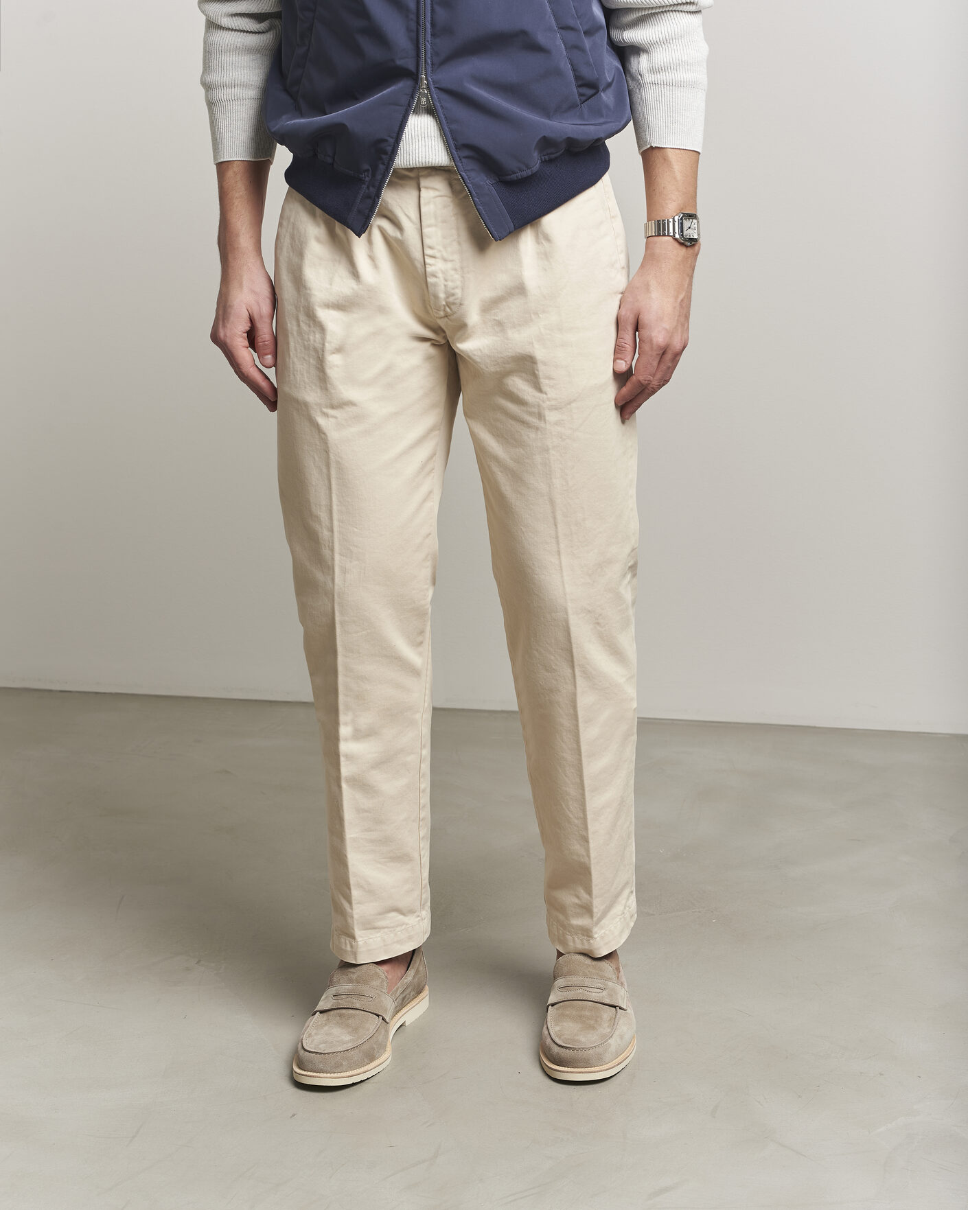 Herren | Loafer | Brunello Cucinelli | Light Penny Loafers Beige Suede