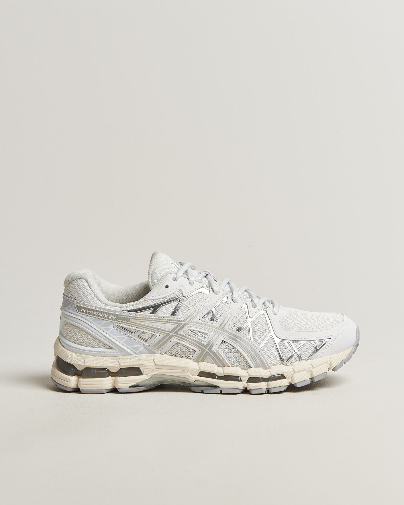 Herren | Sneaker | Asics | Gel-Kayano 20 White/Pure Silver