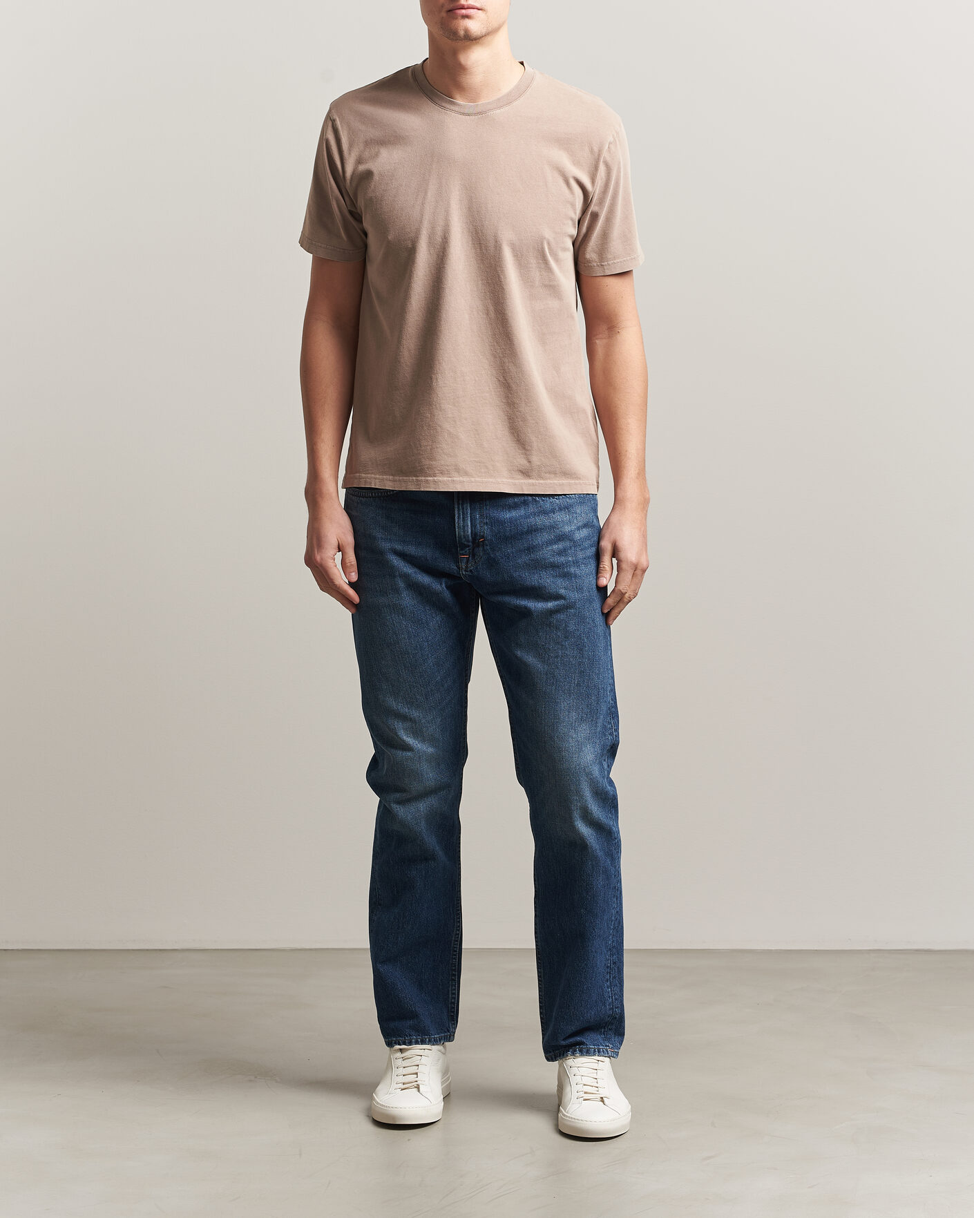 Herren | T-Shirts | Colorful Standard | Classic Organic T-Shirt Faded Khaki