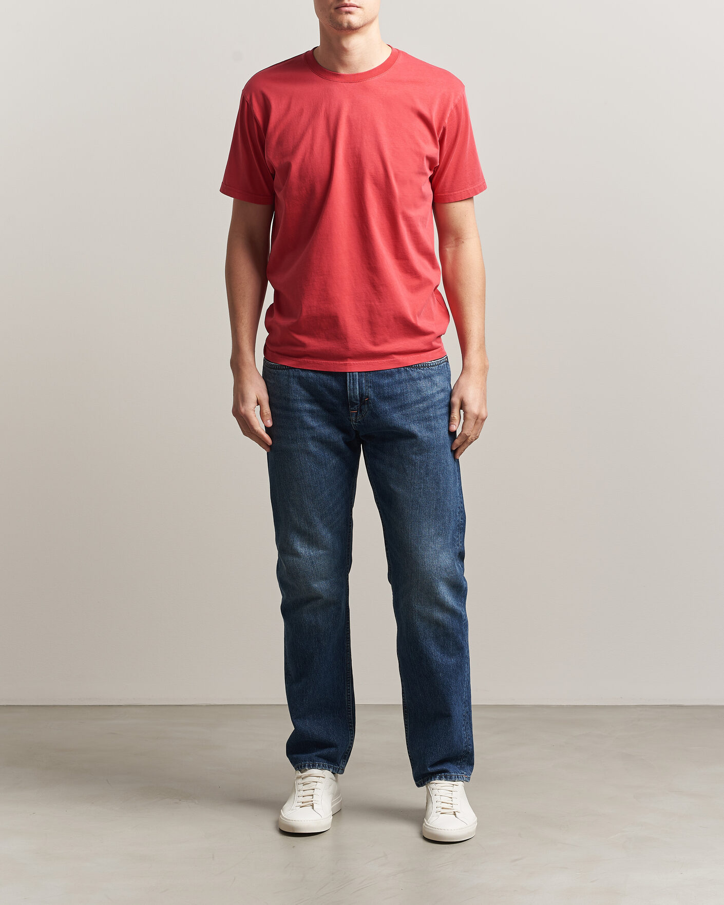 Herren | T-Shirts | Colorful Standard | Classic Organic T-Shirt Faded Red