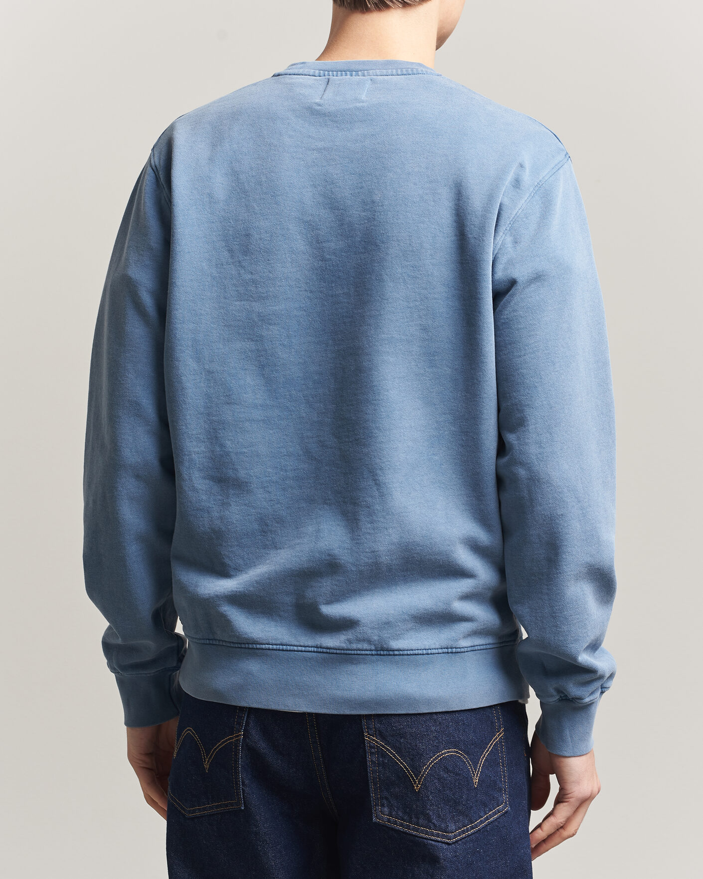 Herren | Pullover | Colorful Standard | Classic Organic Crew Neck Sweat Faded Indigo
