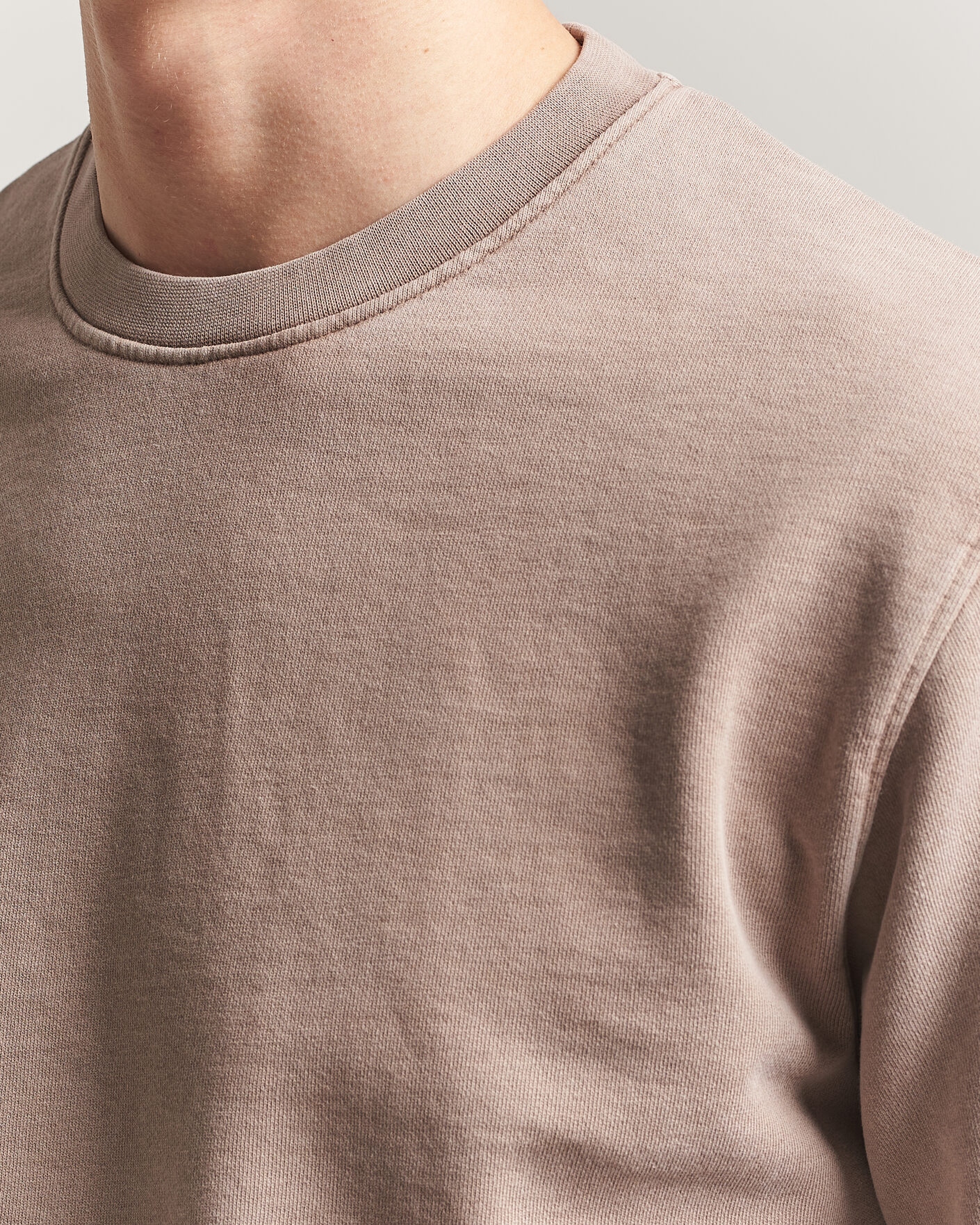 Herren | Pullover | Colorful Standard | Classic Organic Crew Neck Sweat Faded Khaki