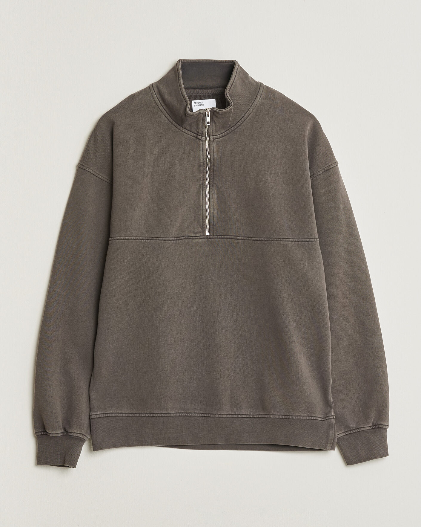 Herren | Pullover | Colorful Standard | Classic Organic Half-Zip Faded Mud