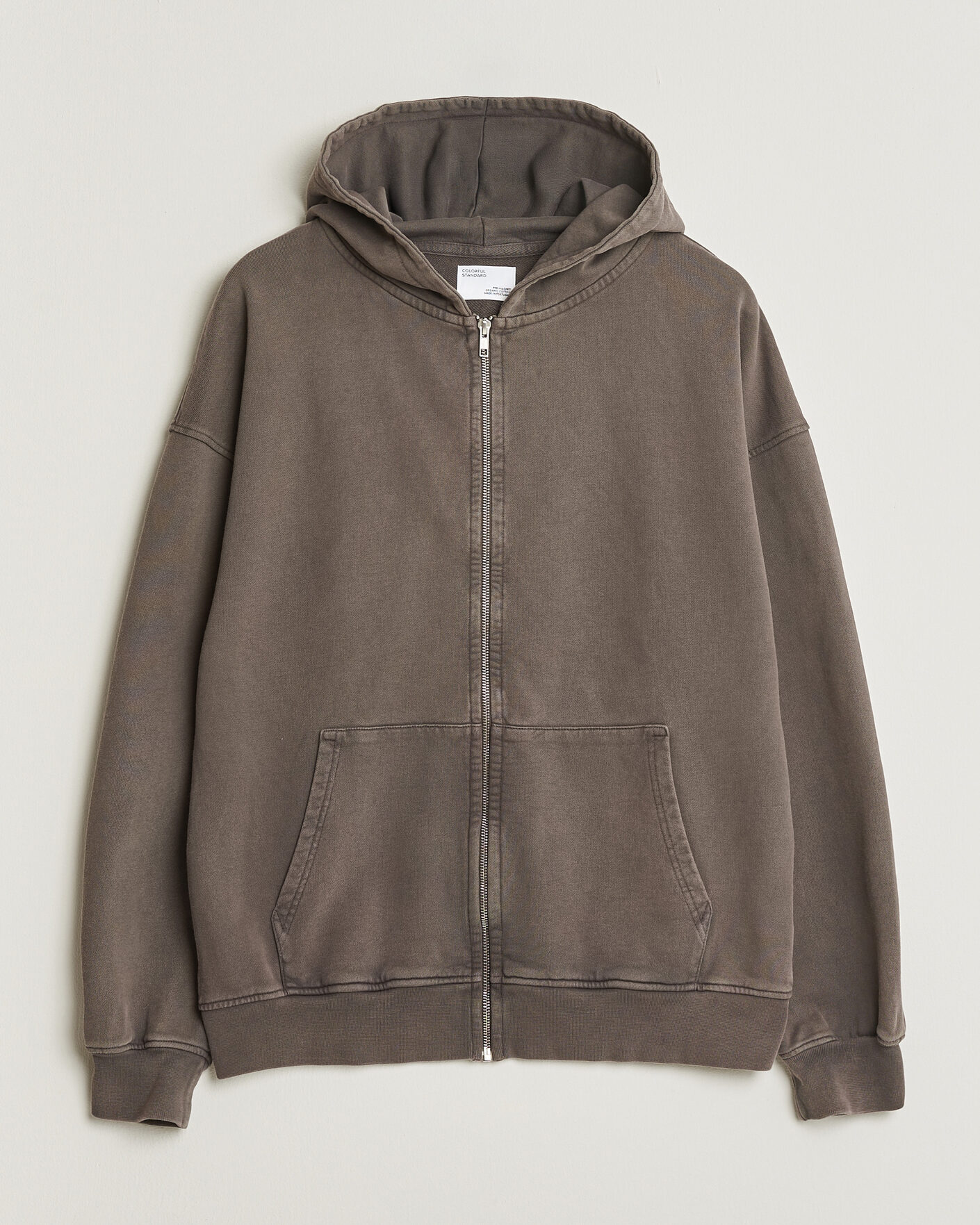 Herren | Pullover | Colorful Standard | Classic Organic Full Zip Hoodie Faded Mud