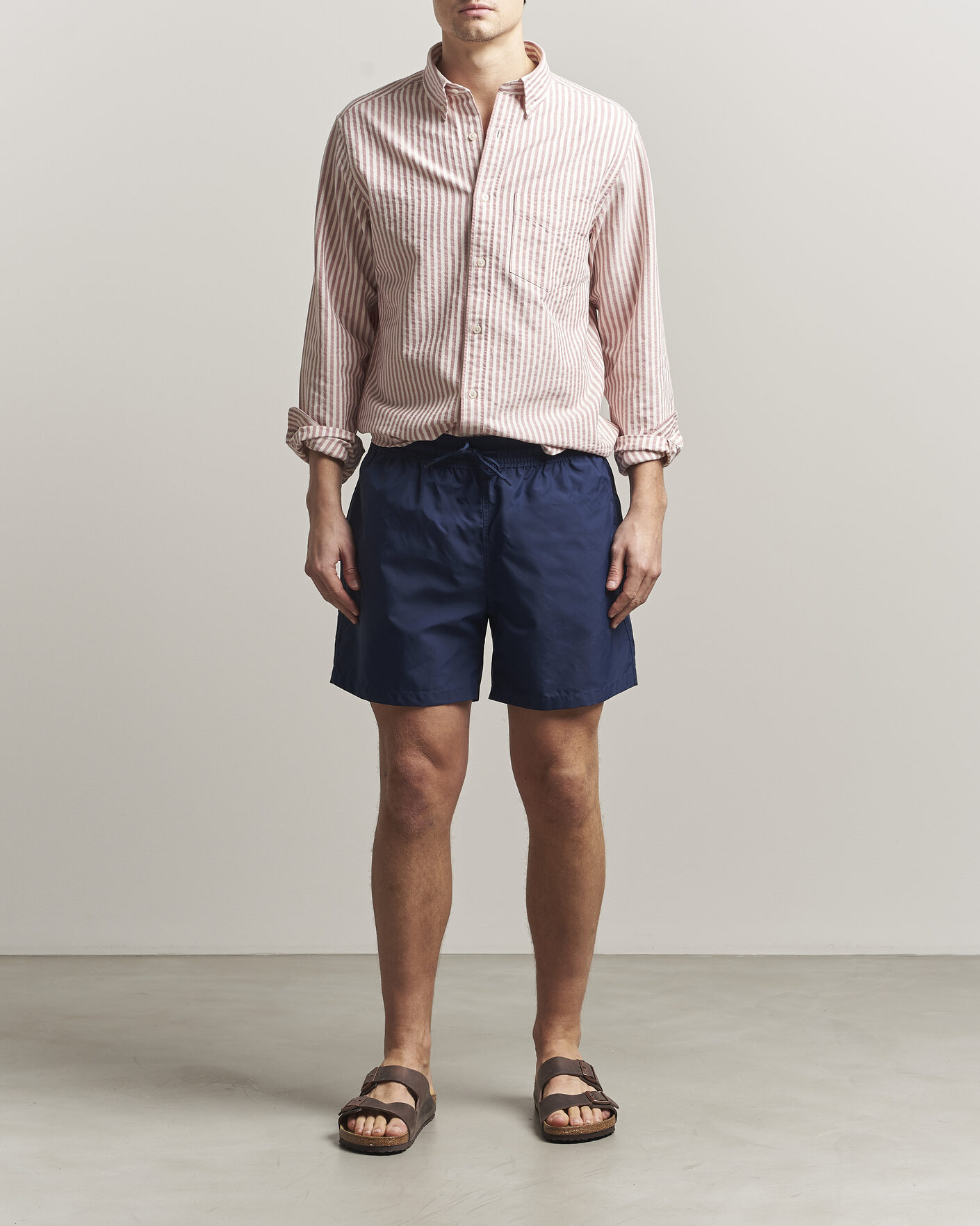 Herren | Badehosen | Colorful Standard | Classic Organic Swim Shorts Marine Blue