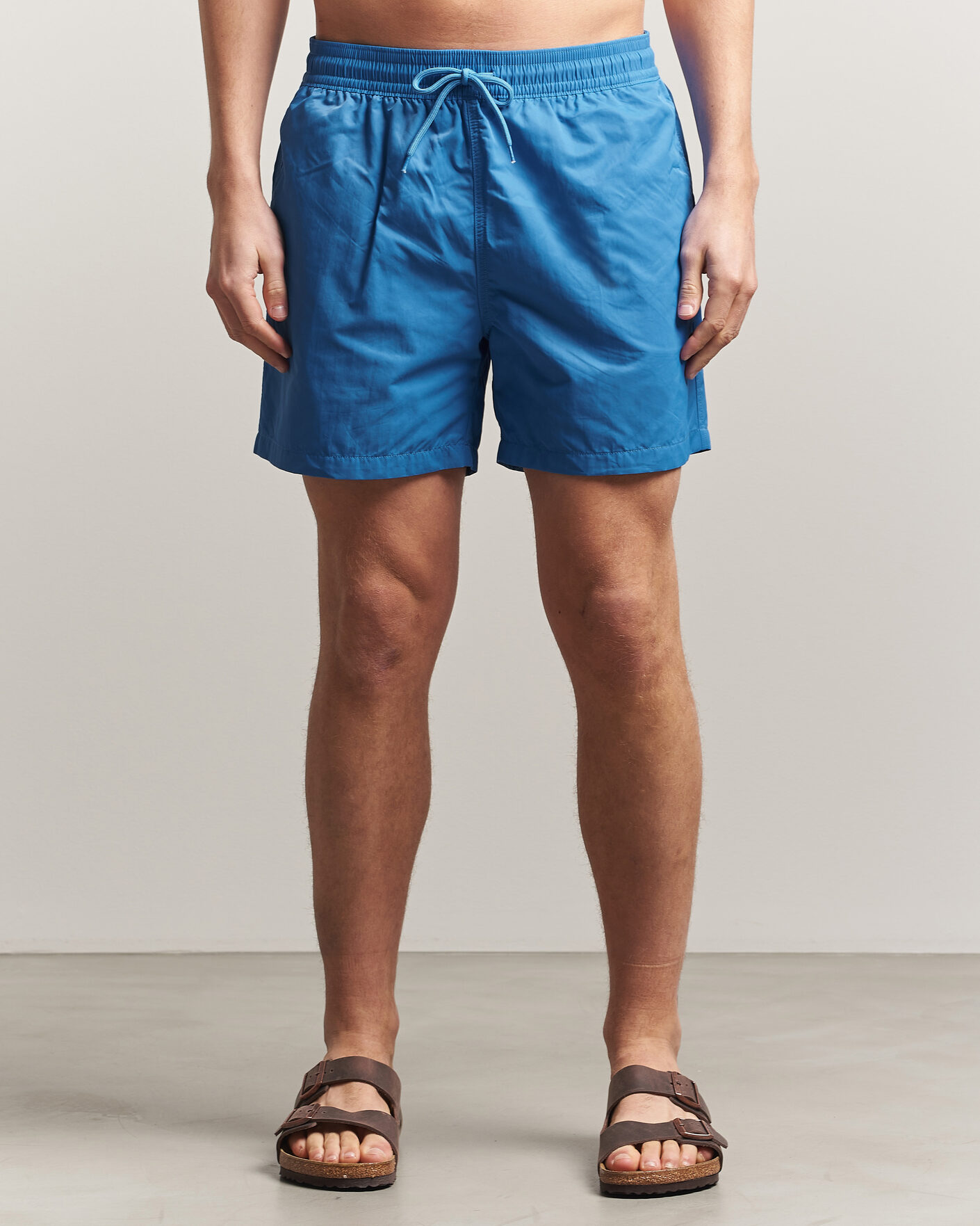 Herren | Badehosen | Colorful Standard | Classic Organic Swim Shorts Pacific Blue