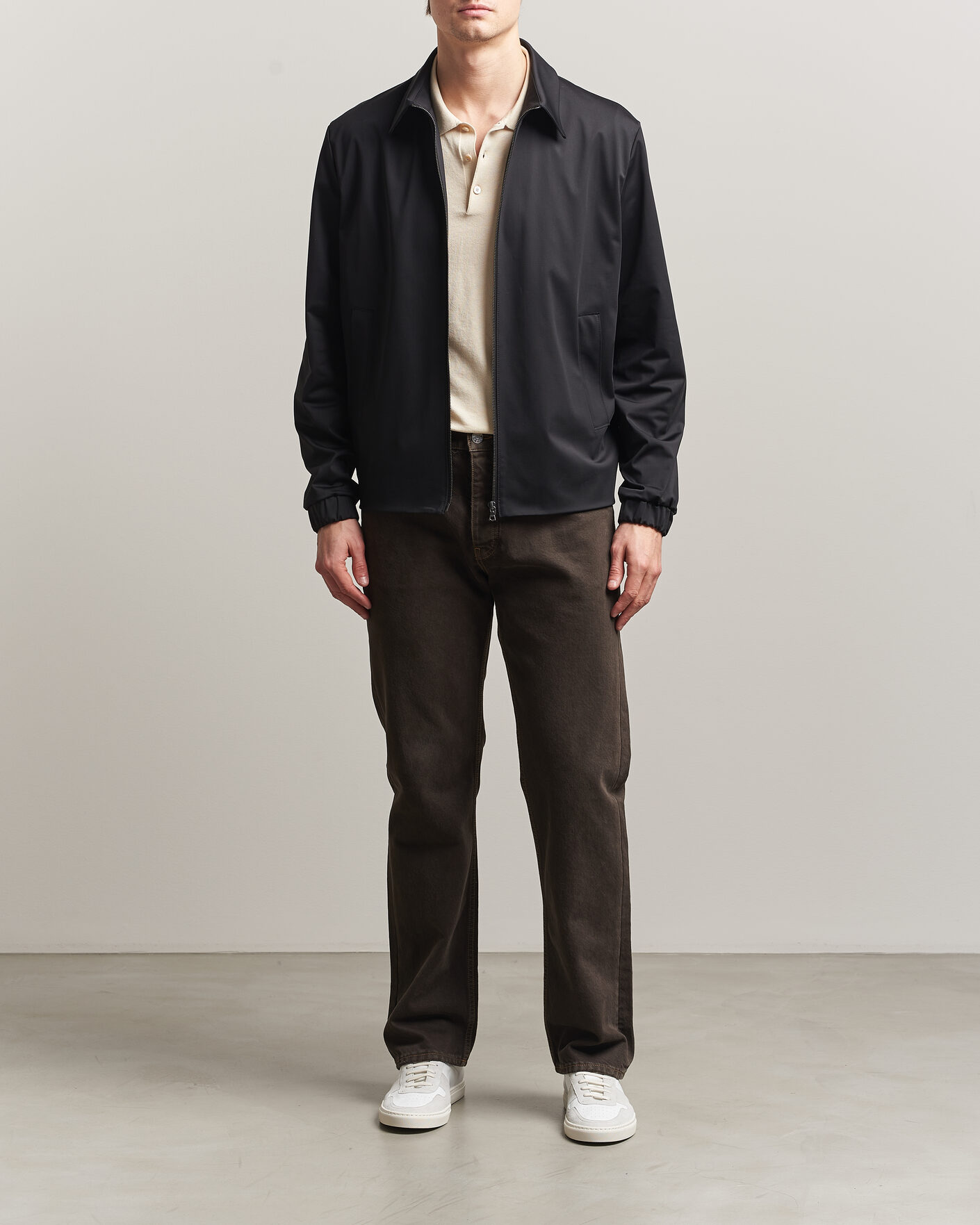 Herren | Jacken | Harris Wharf London | Light Technic Short Jacket Black