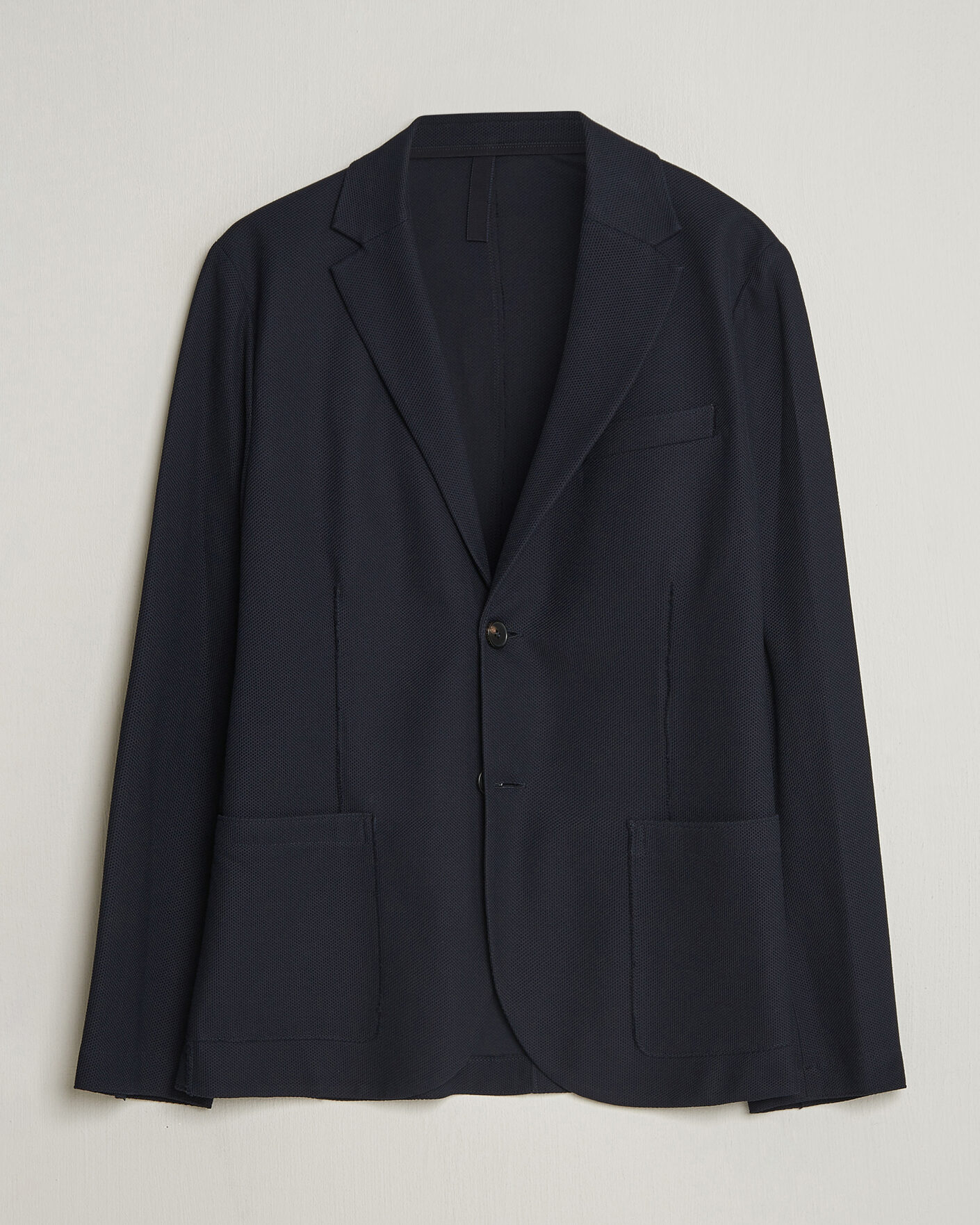 Herren | Sakkos | Harris Wharf London | Loro Piana Honey Comb Blazer Navy Blue