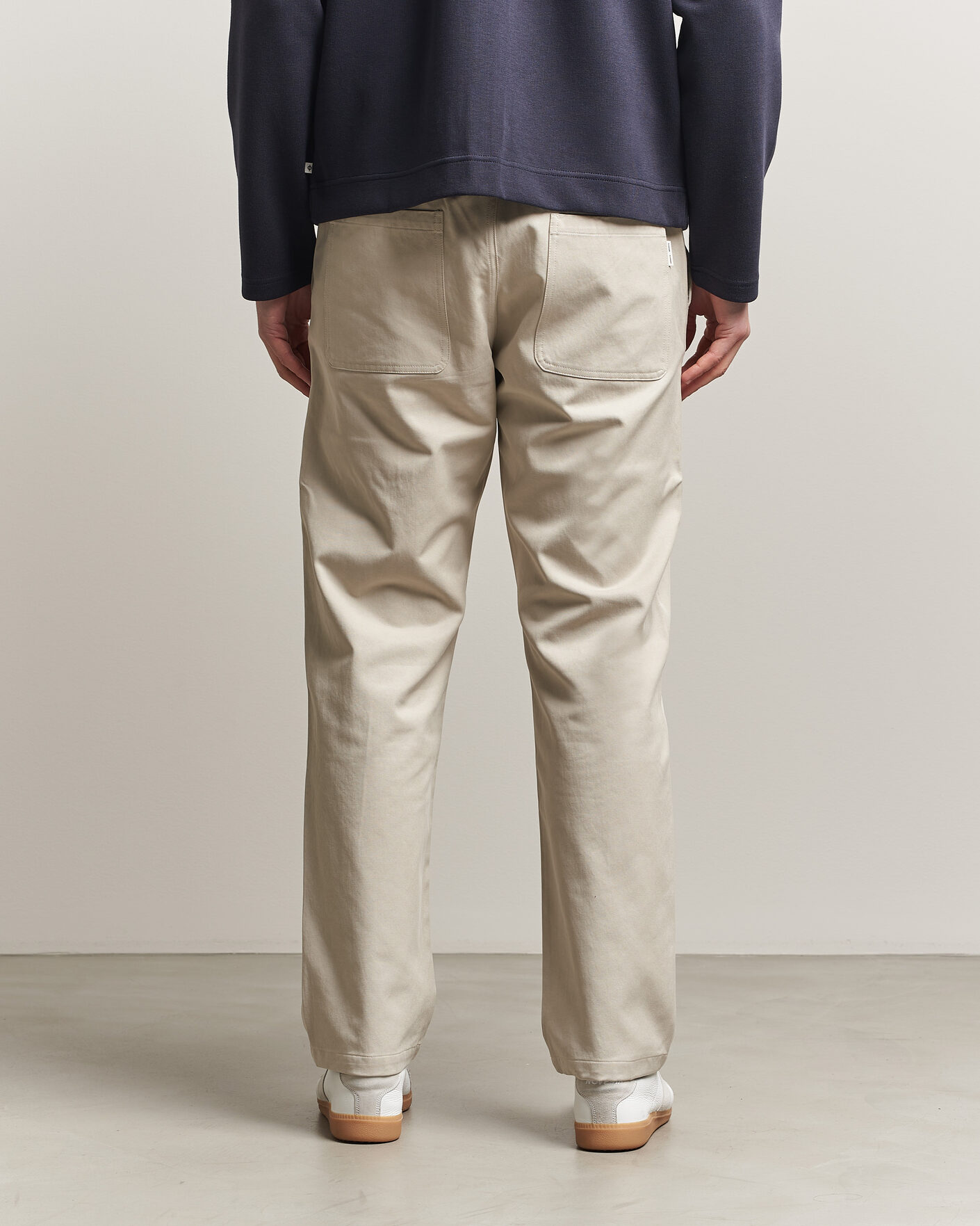 Herren | Hosen | Samsøe Samsøe | Jabari Cotton Drawstring Trousers Moonstruck