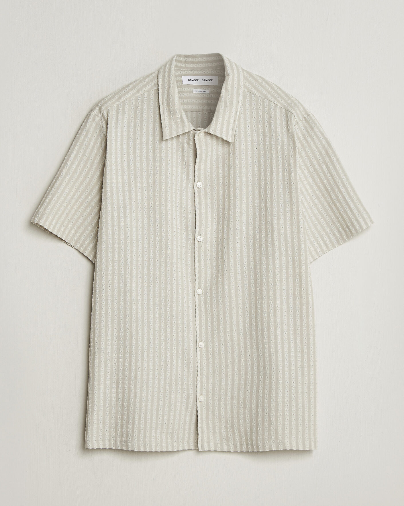 Herren | Hemden | Samsøe Samsøe | Avan Structured Short Sleeve Shirt Moonstruck