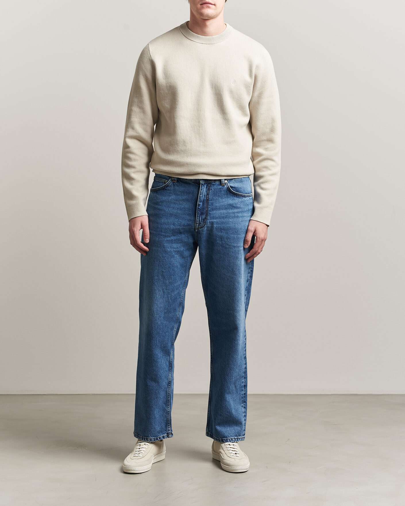 Herren | Pullover | Samsøe Samsøe | Niklas Crew Neck Sweater Moonstruck