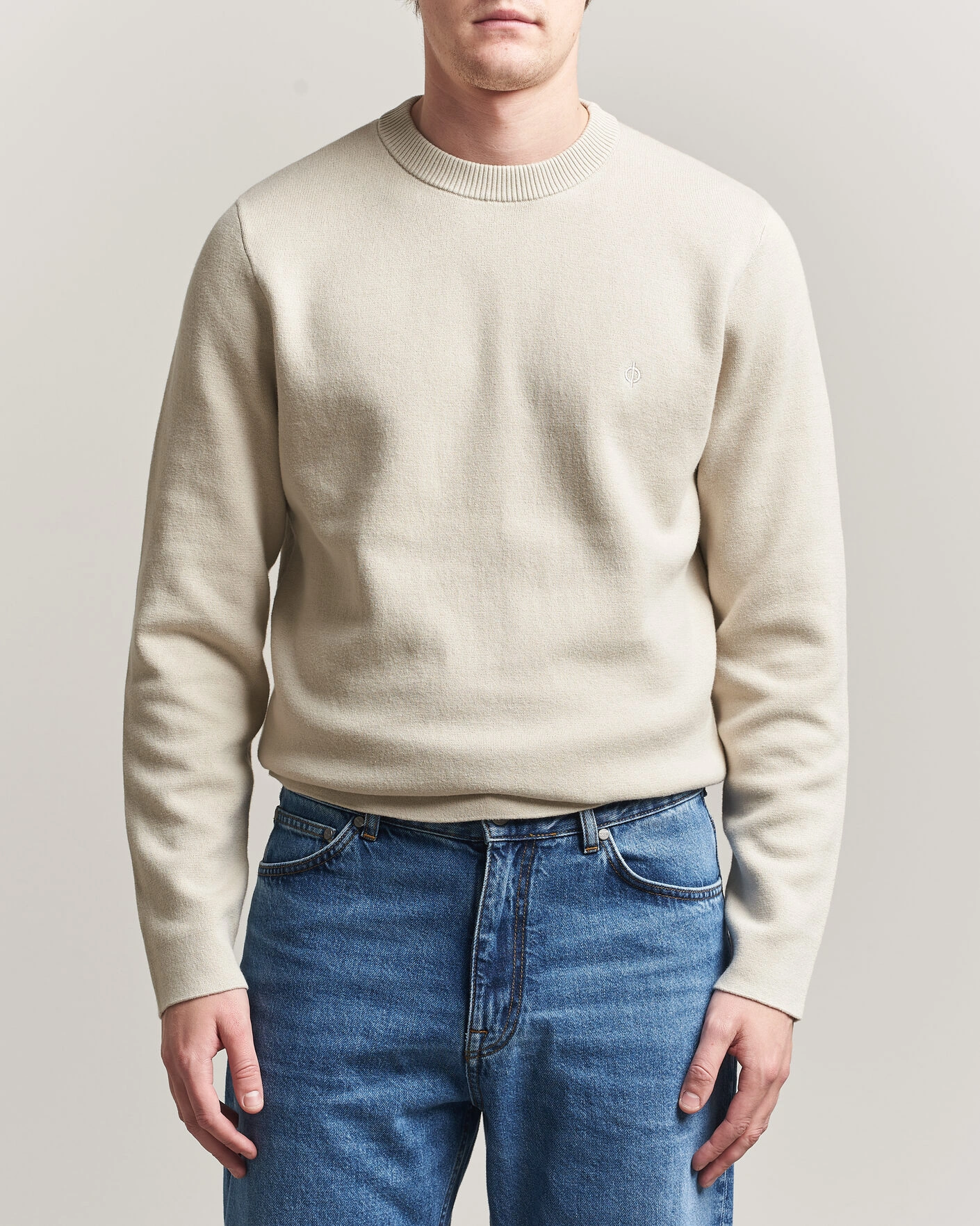 Herren | Pullover | Samsøe Samsøe | Niklas Crew Neck Sweater Moonstruck