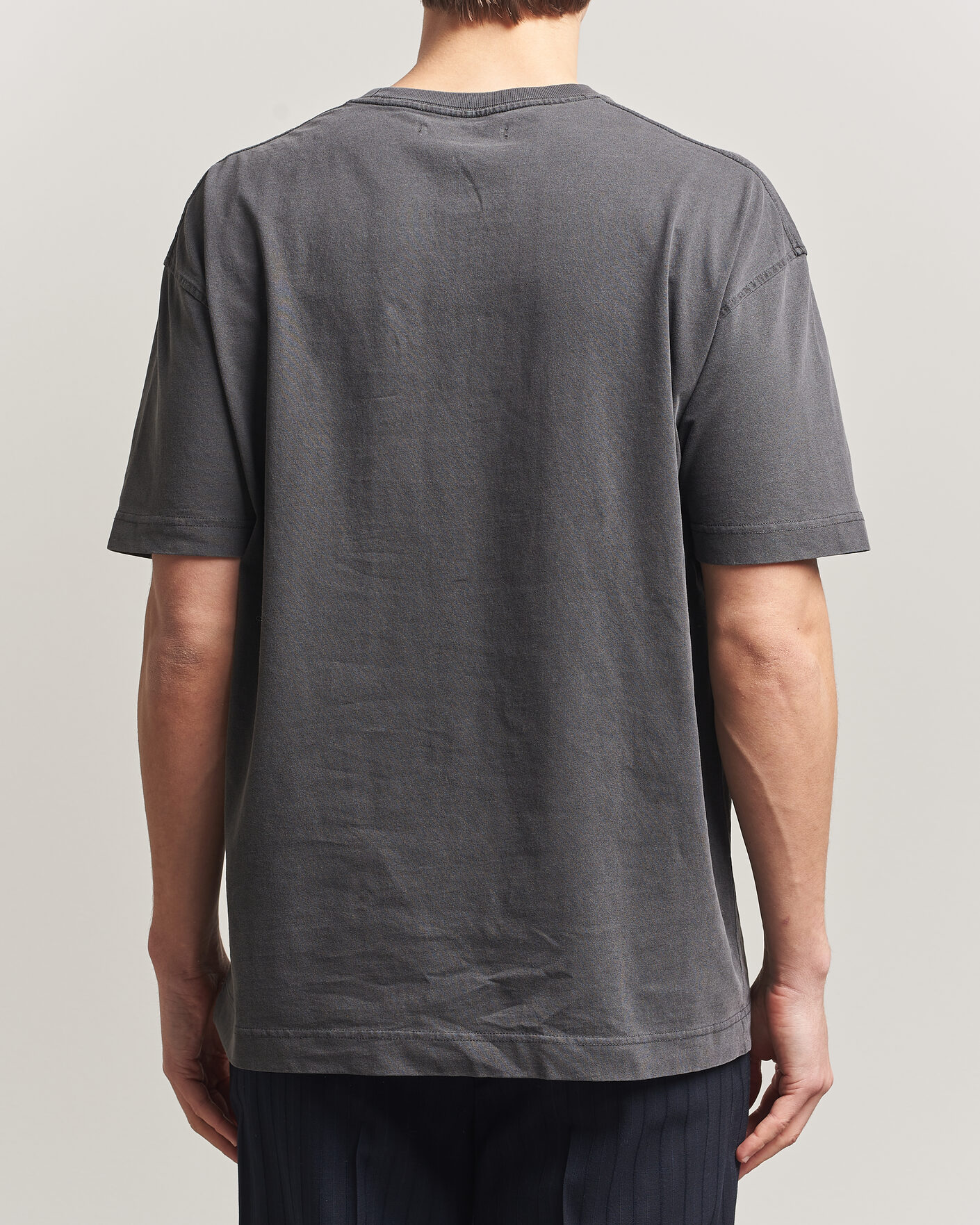 Herren | T-Shirts | Samsøe Samsøe | Joel Washed Organic Cotton T-Shirt Black