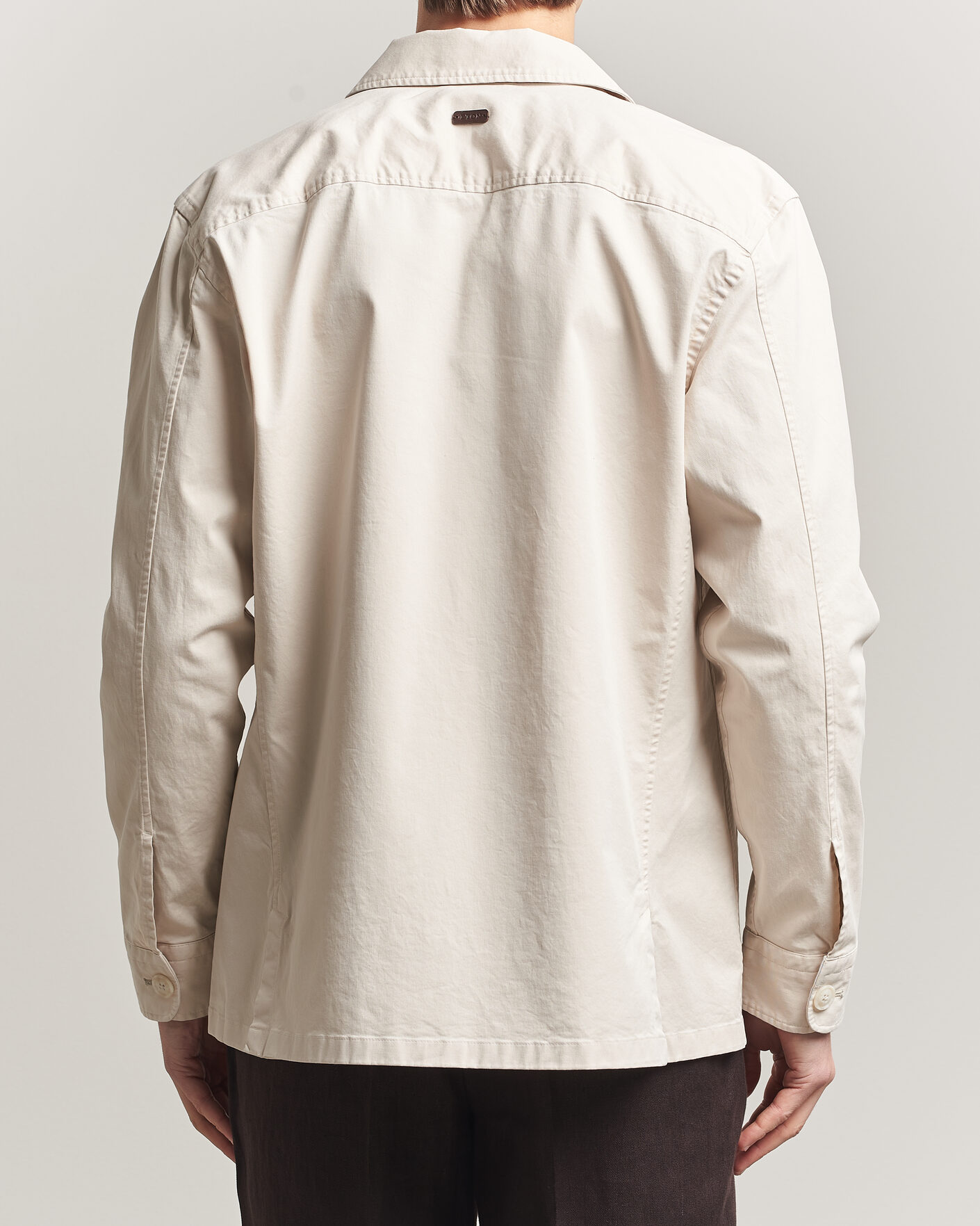 Herren | Jacken | Eton | Cotton Chore Jacket Off White