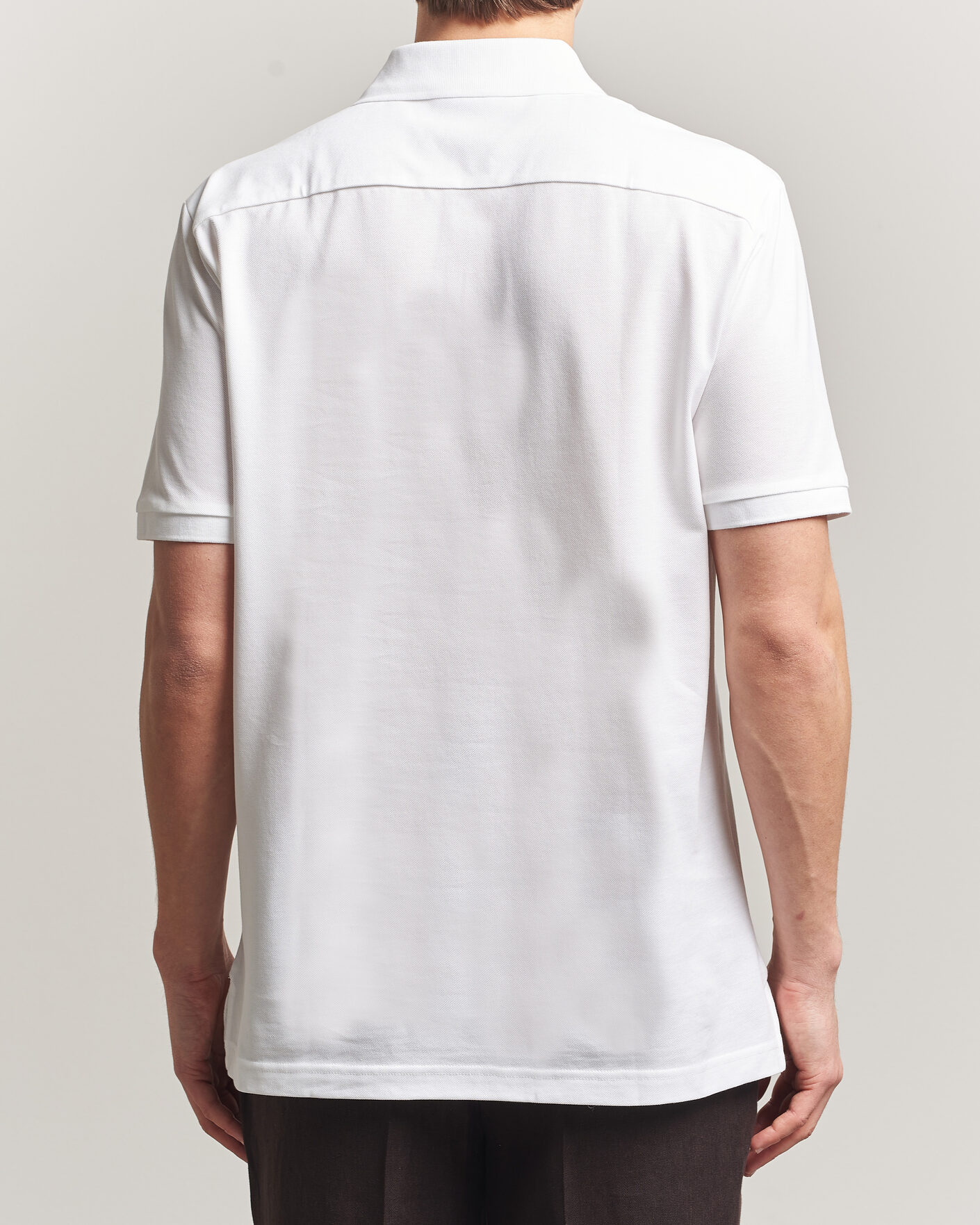 Herren | Poloshirts | Eton | Pima Pique Polo White