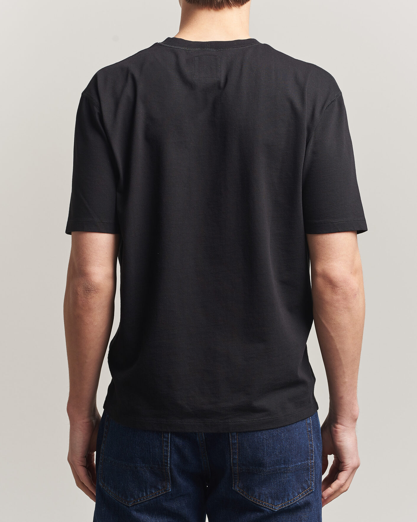 Herren | T-Shirts | Drake's | Short Sleeve Hiking T-Shirt Black