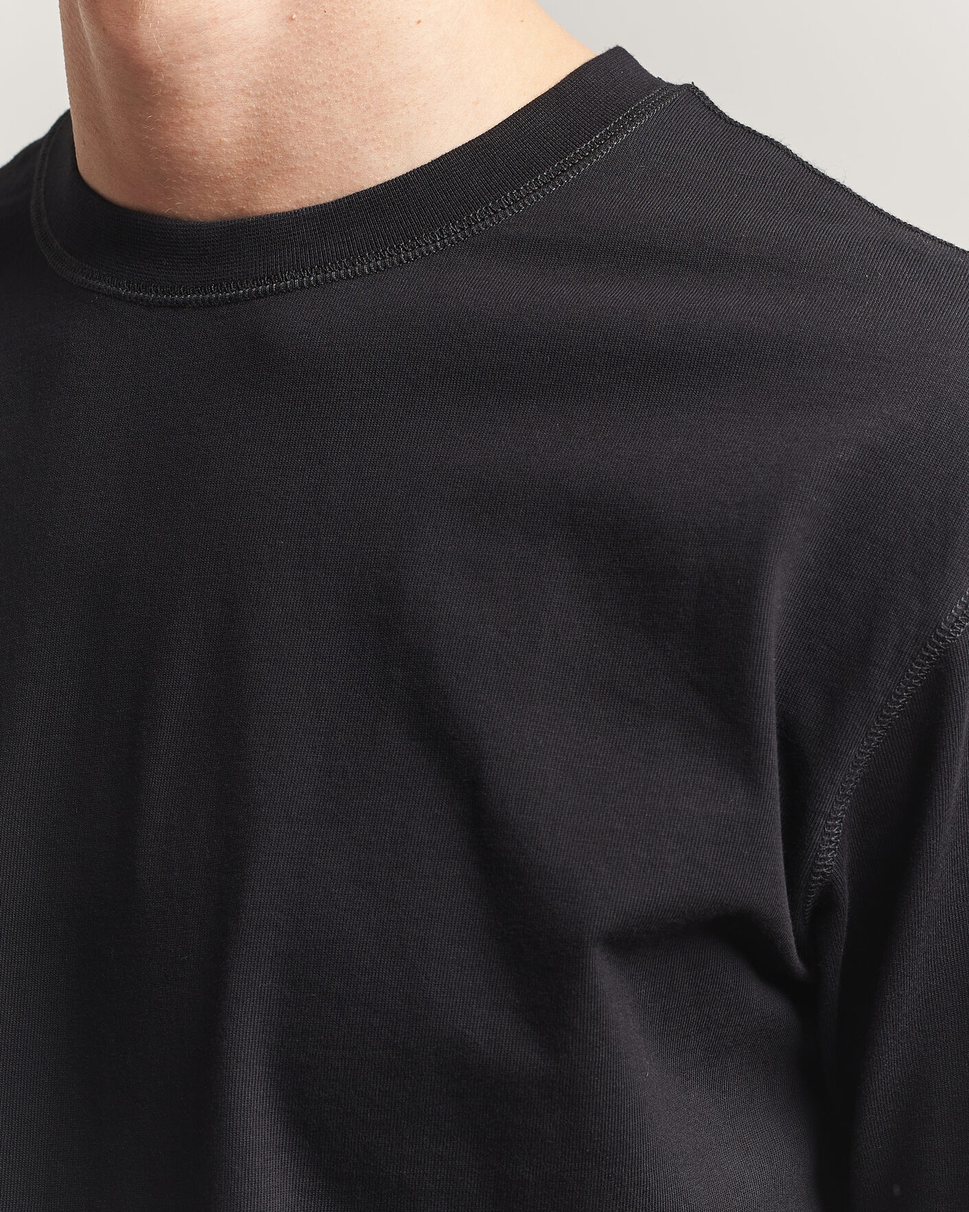 Herren | T-Shirts | Drake's | Short Sleeve Hiking T-Shirt Black