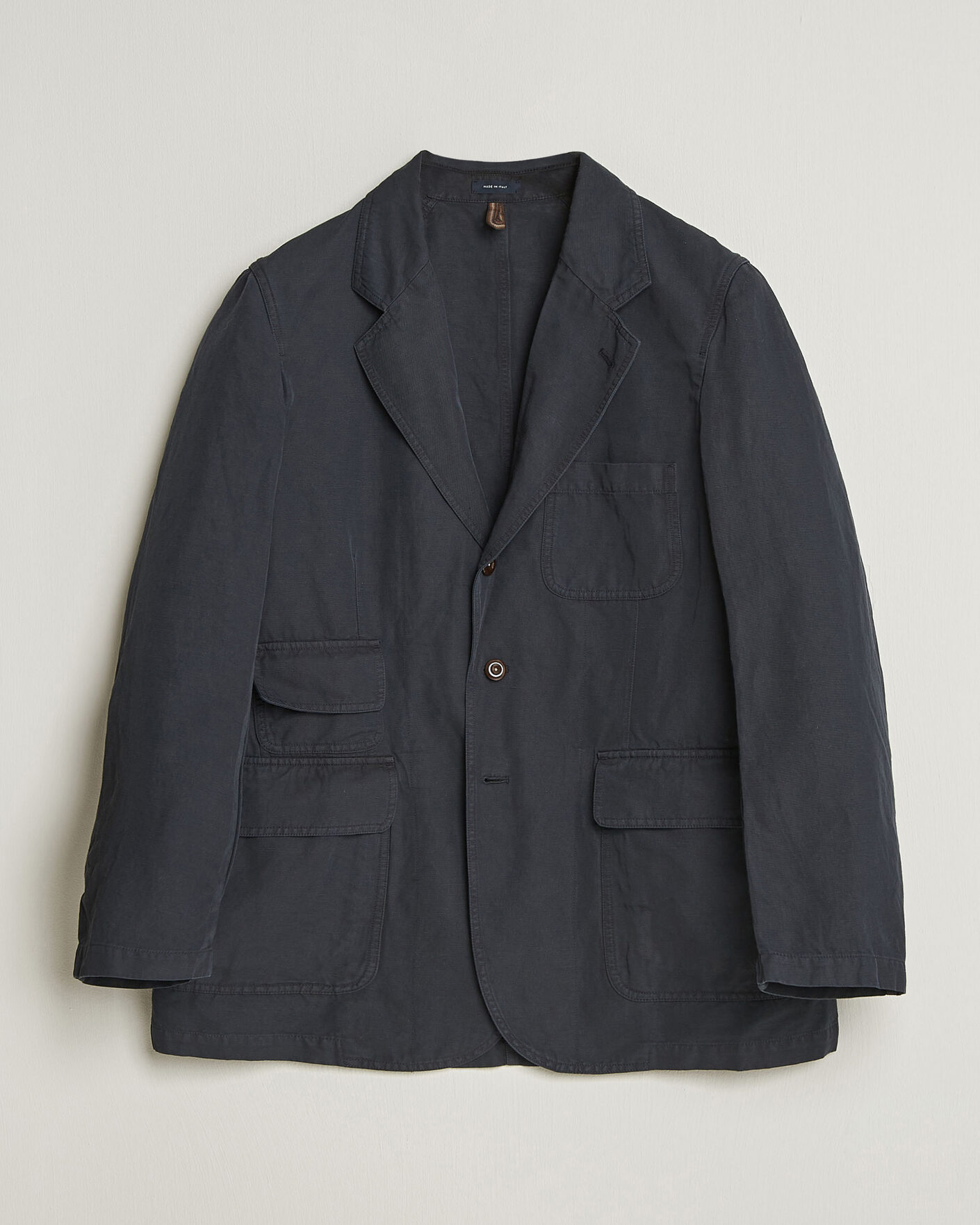 Herren | Sakkos | Drake's | MKIV Clean Twill Games Blazer Navy