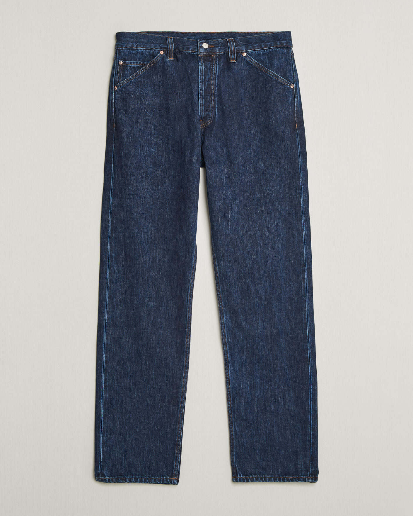 Herren | Jeans | Drake's | 5-Pocket Japanese Selvedge Denim Stone Wash