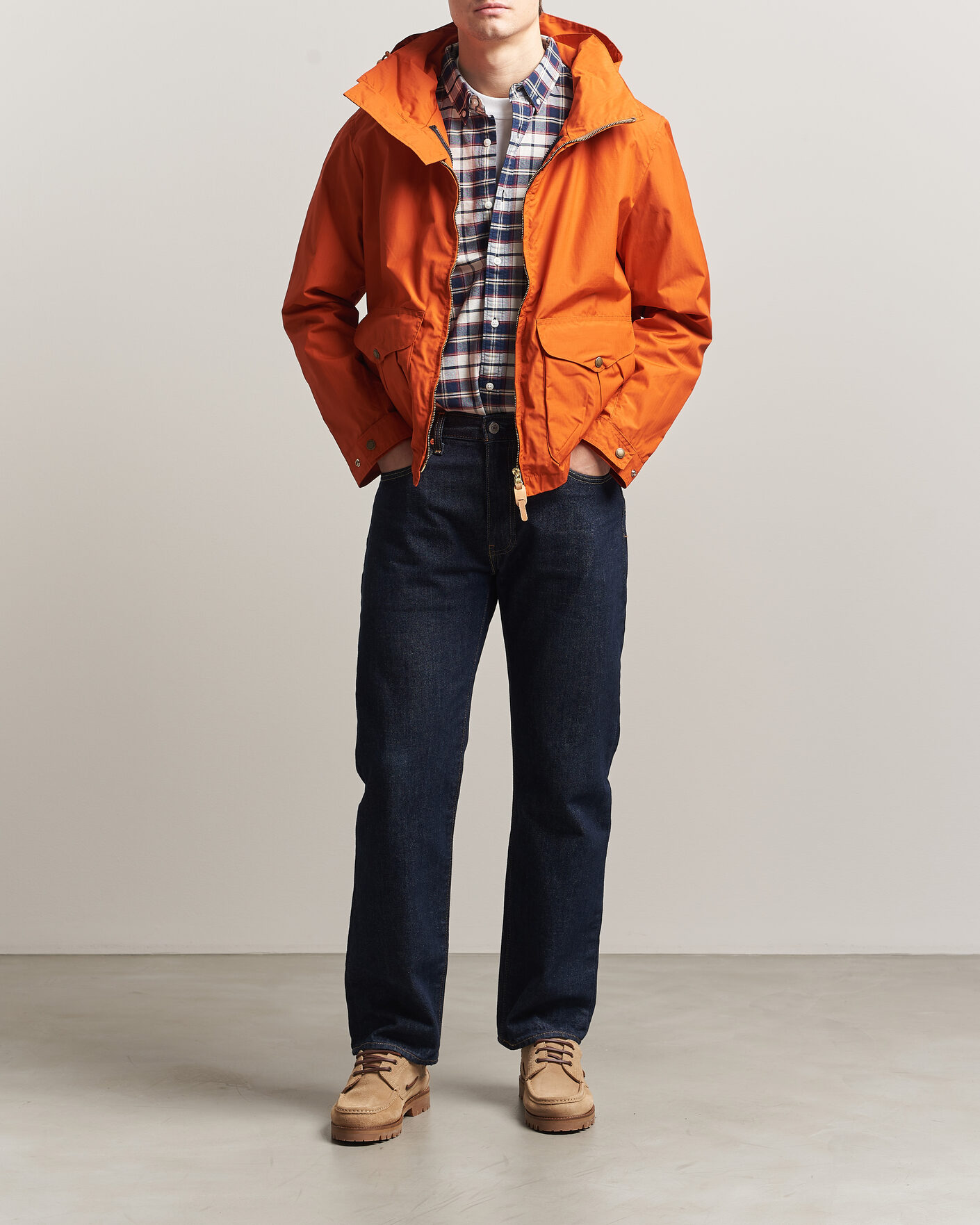 Herren | Jacken | Manifattura Ceccarelli | All Season Blazer Coat Orange