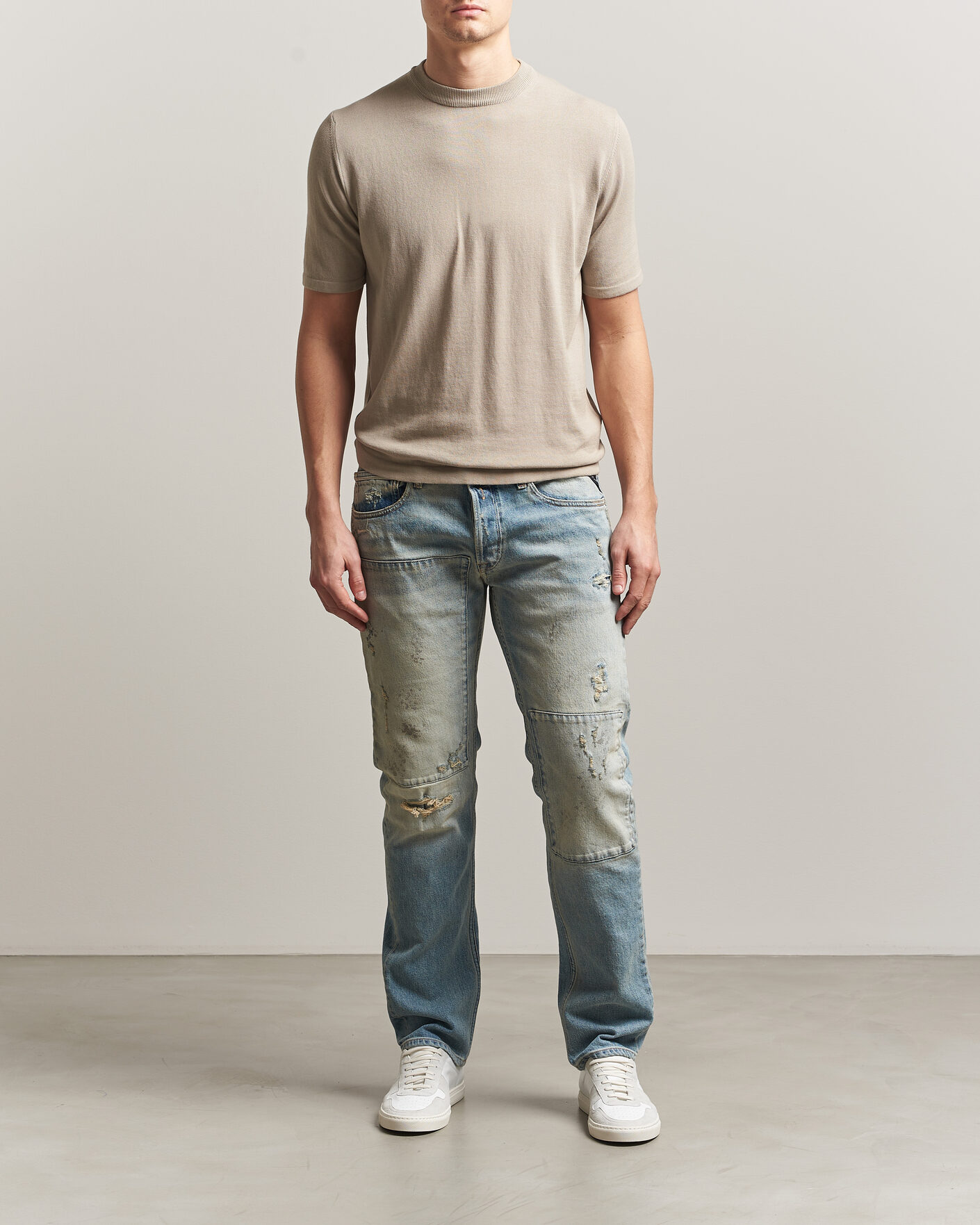 Herren | Jeans | Replay | Grover Sraight Fit 20 Years Wash Jeans Light Blue