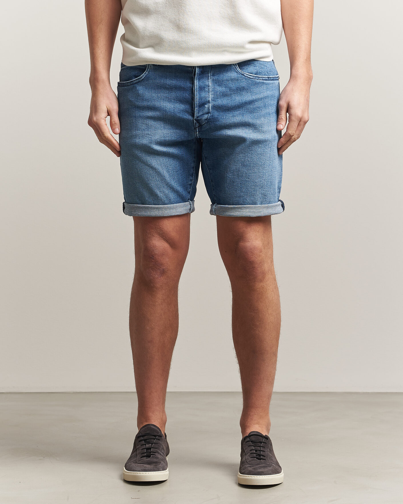 Herren | Shorts | Replay | RBJ981 Stretch Denim Shorts Light Blue