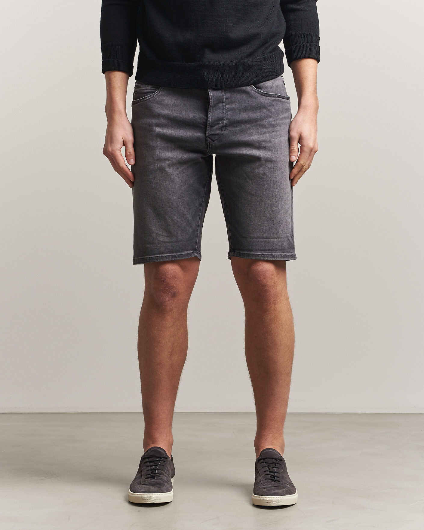 Herren | Shorts | Replay | RBJ981 Stretch Denim Shorts Washed Black