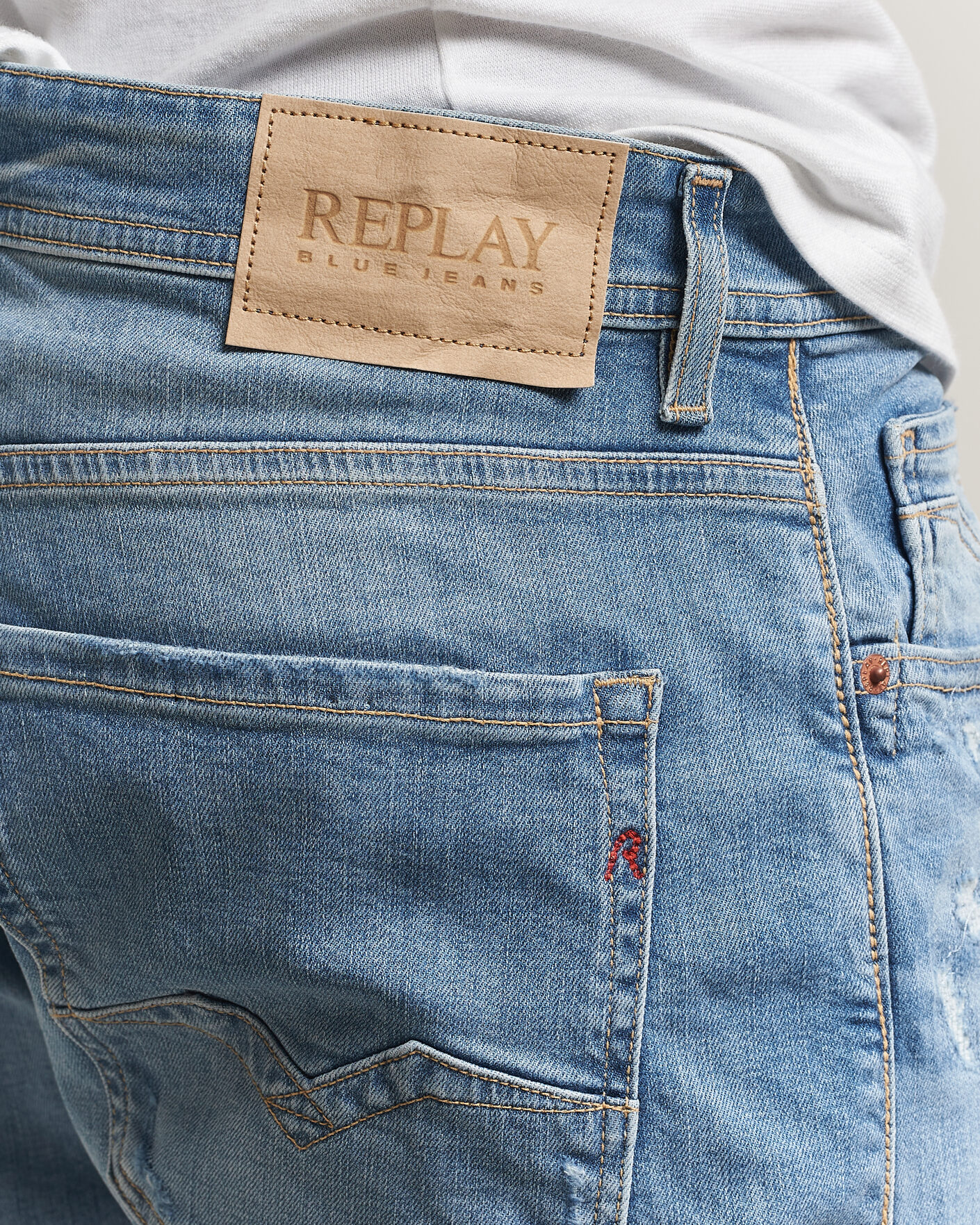 Herren | Jeans | Replay | Rocco Comfort Fit Stretch Eco Plus Jeans Light Blue