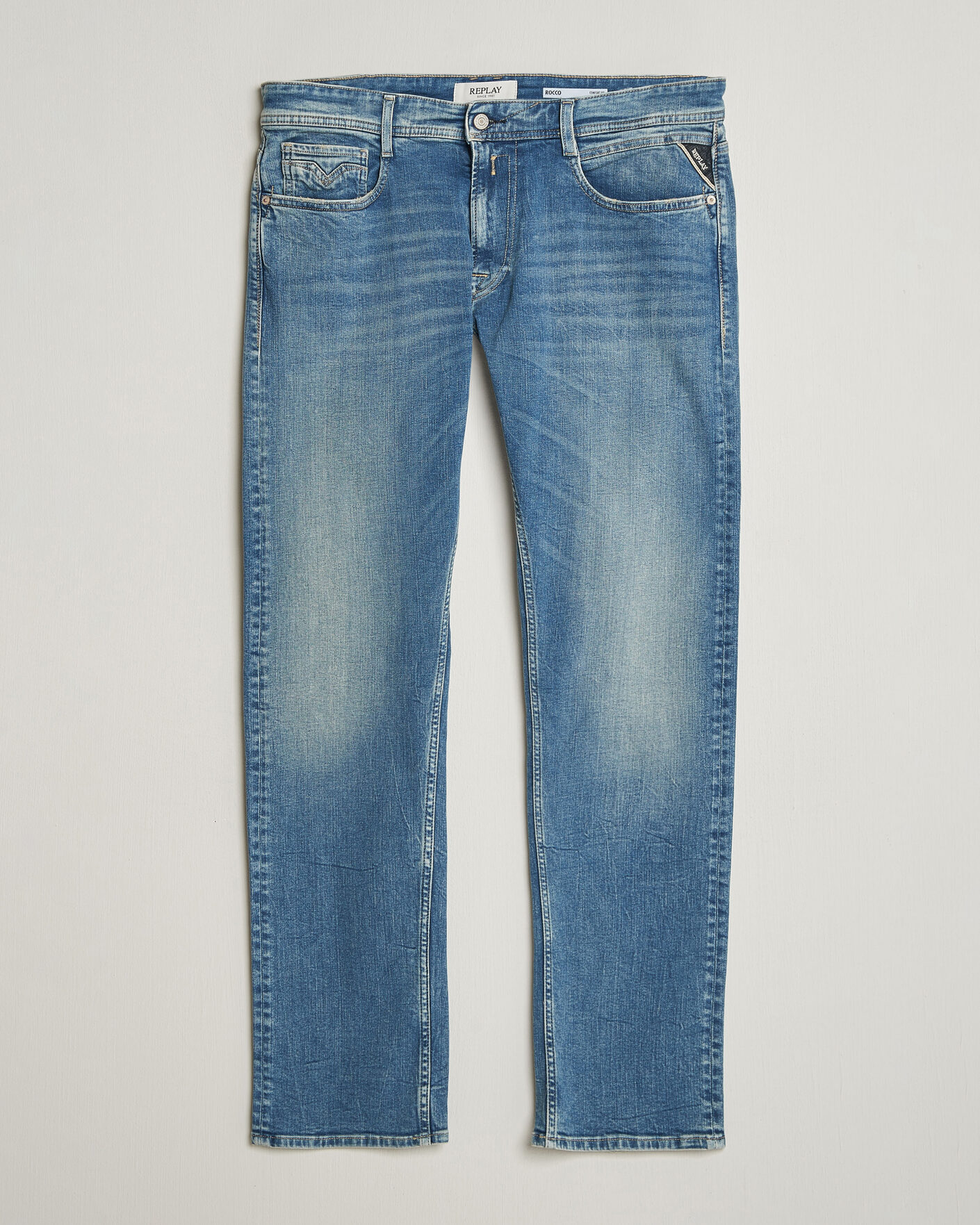 Herren | Jeans | Replay | Rocco Comfort Fit Stretch Eco Plus Jeans Medium Blue