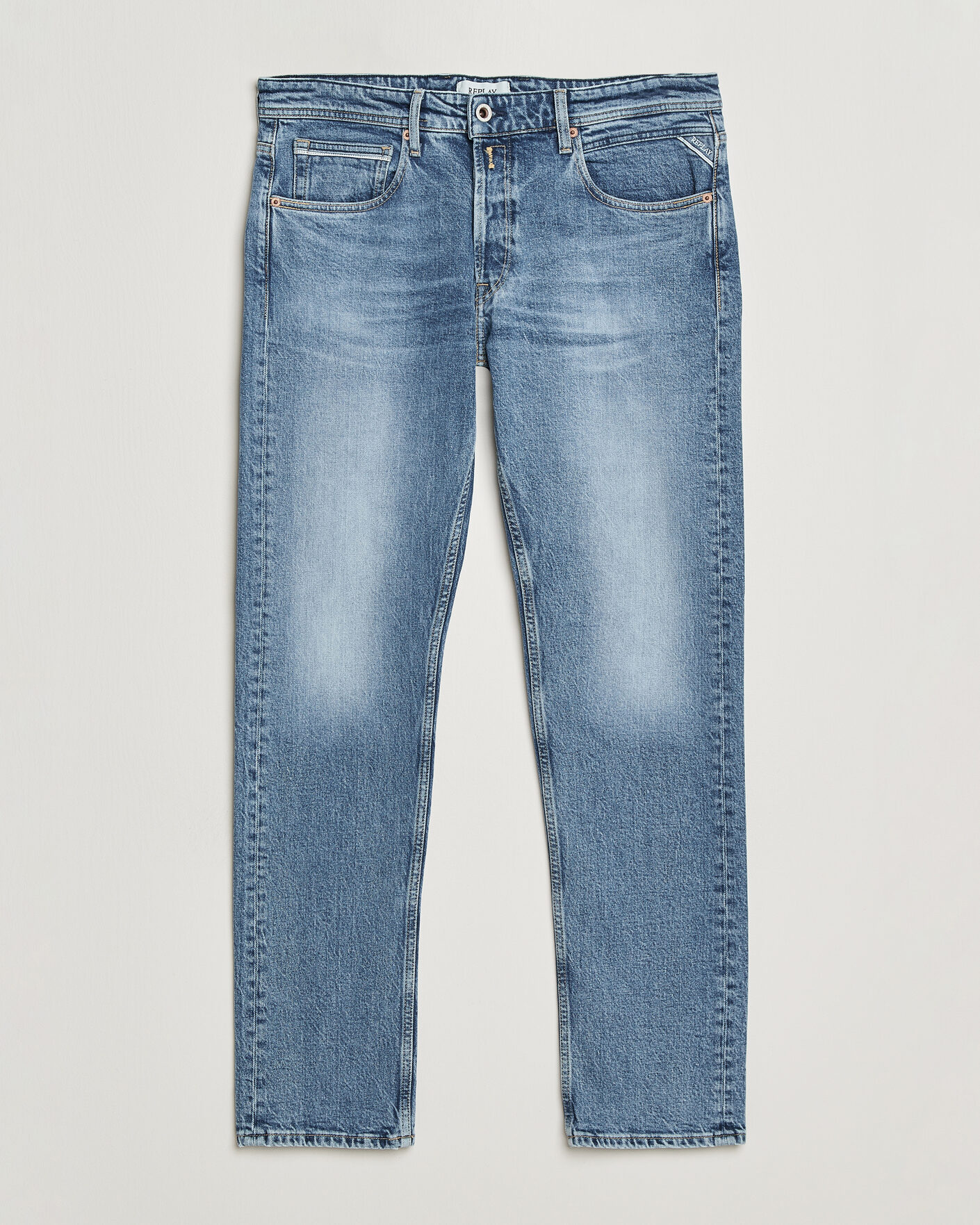 Herren | Jeans | Replay | Grover Heritage Original Stretch Jeans Light Blue